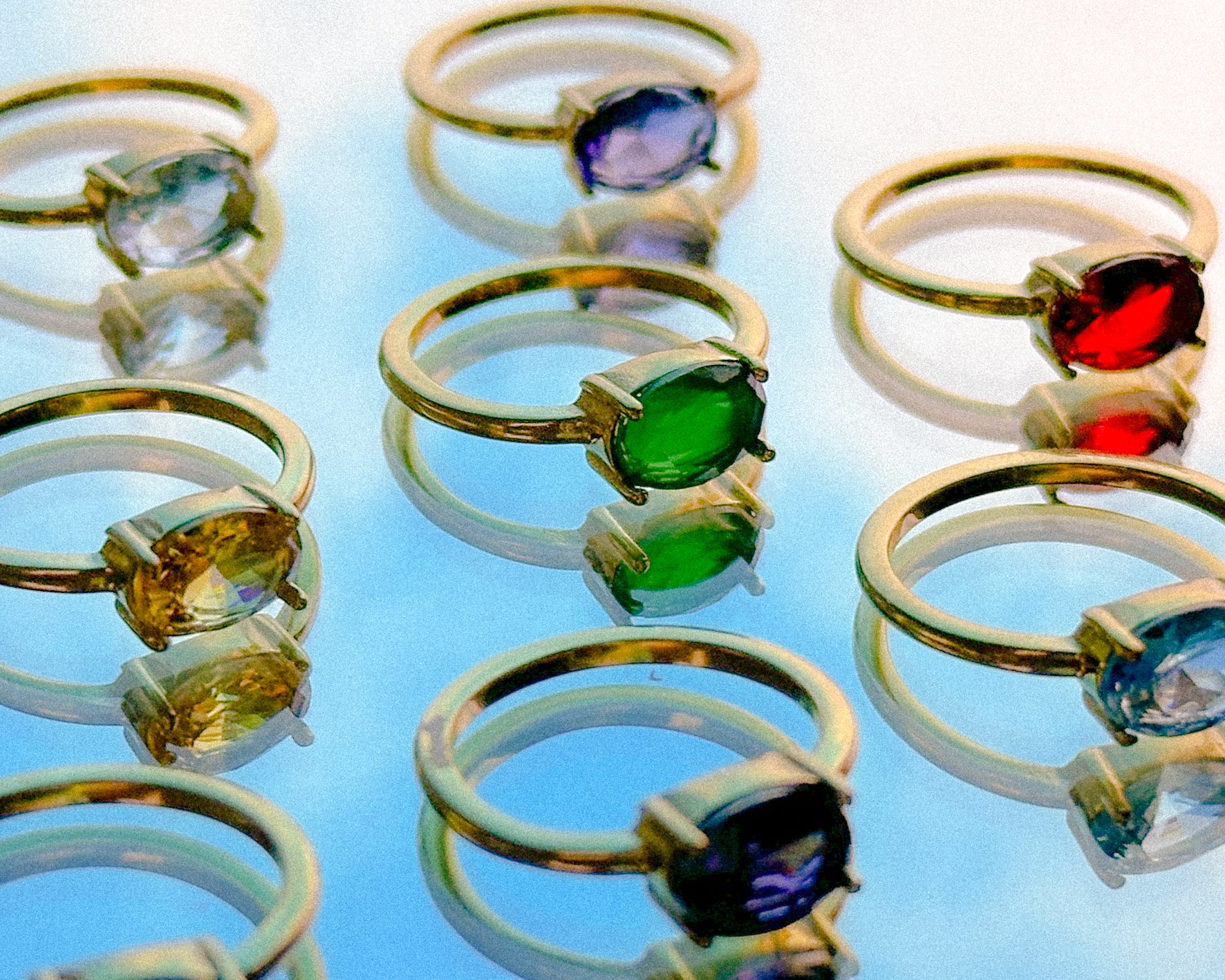 The Classic Oval Birthstone Ring | Holiday Shop