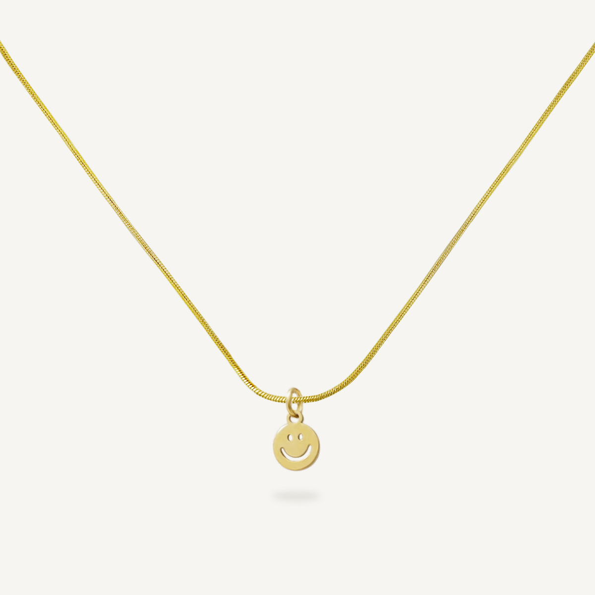 The Happy Days Tiny Smile Necklace