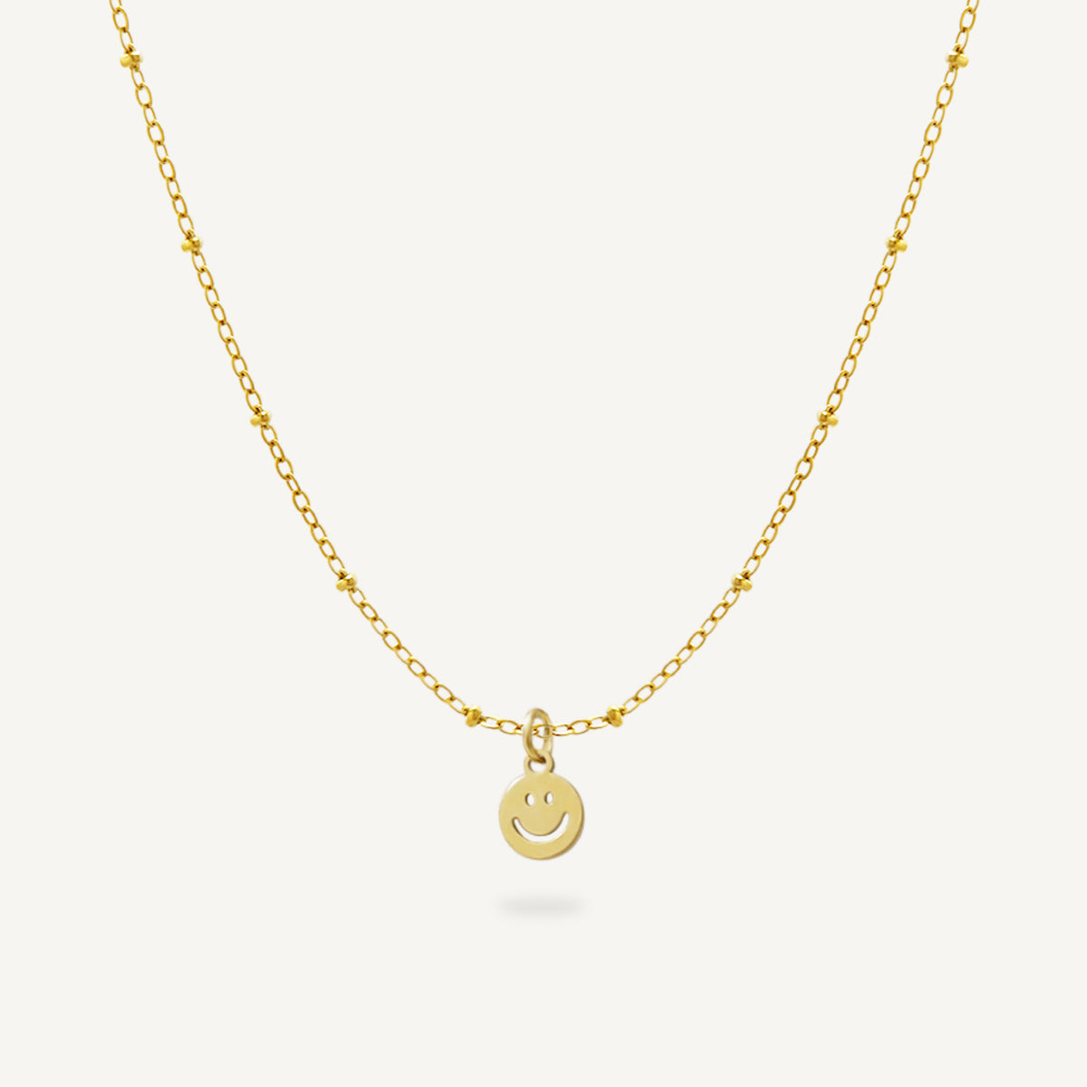 The Happy Days Tiny Smile Necklace
