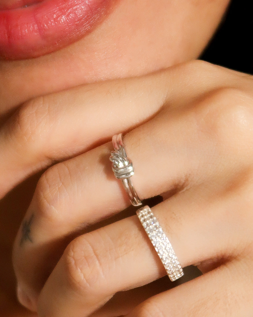 The Any-size Double Knot Pinky Ring