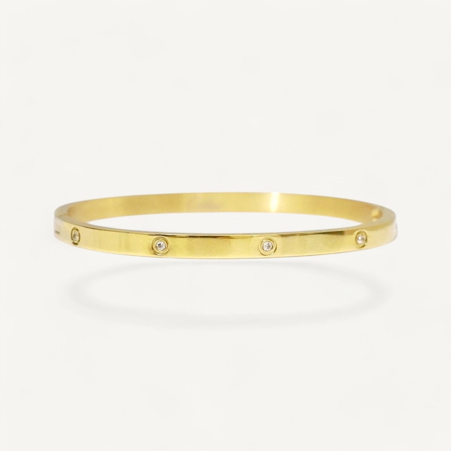 The Slim 10 Stones Bangle