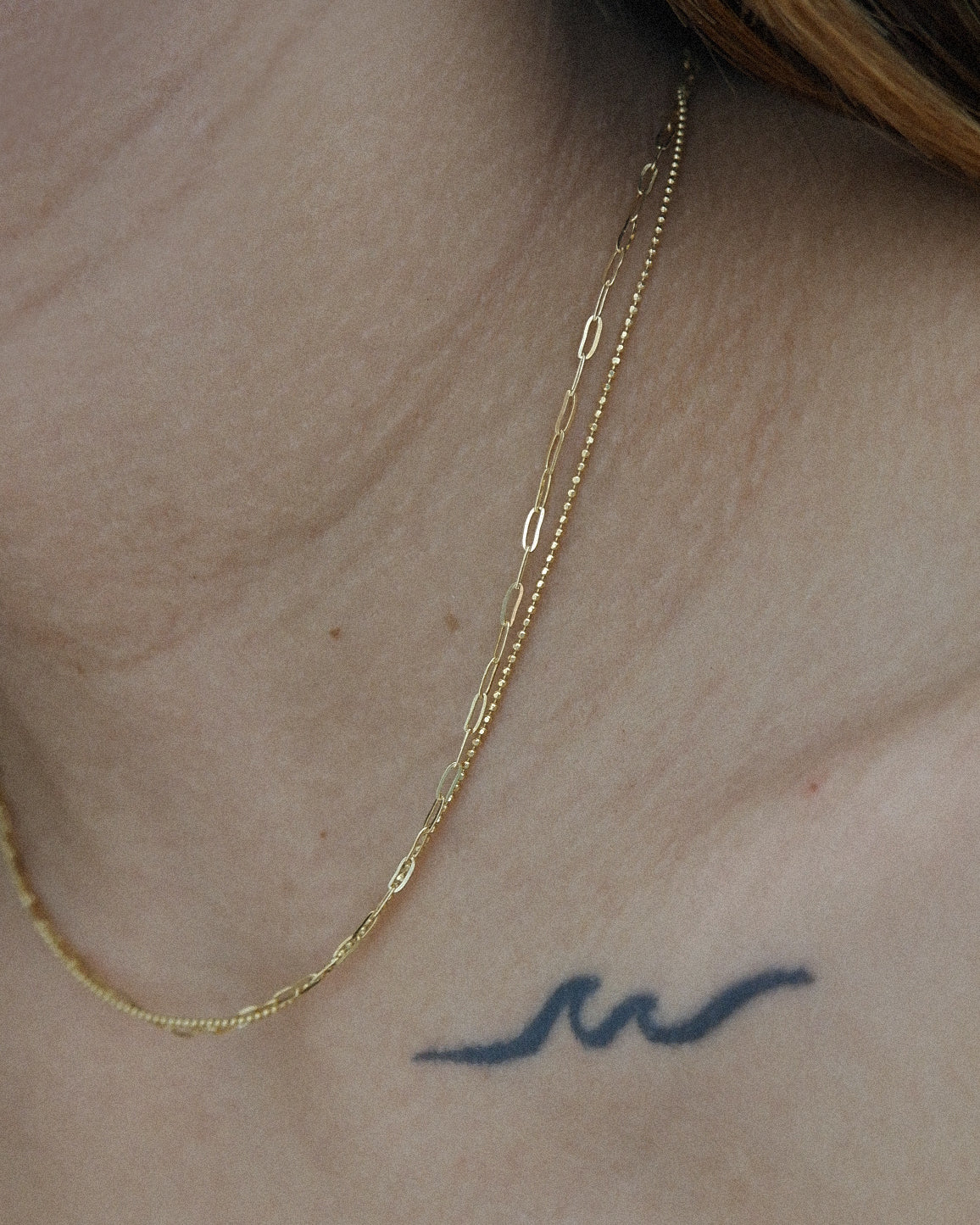 The Quintessential Necklace in Solid Gold