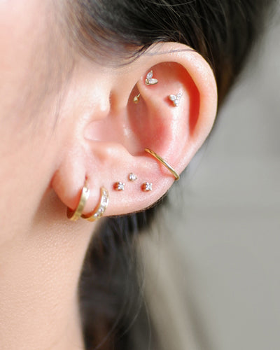 The Marquise Duo Curved Barbell