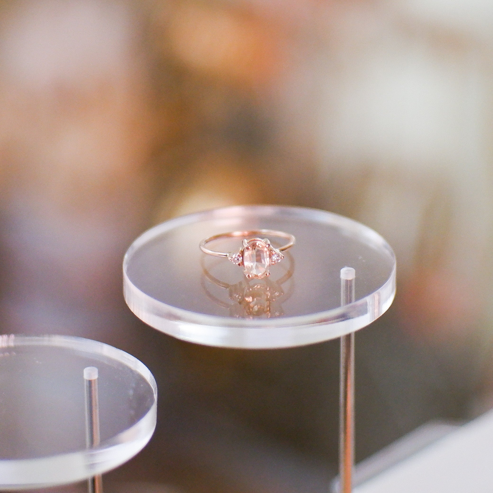 The Allure Birthstone Ring in Solid Gold