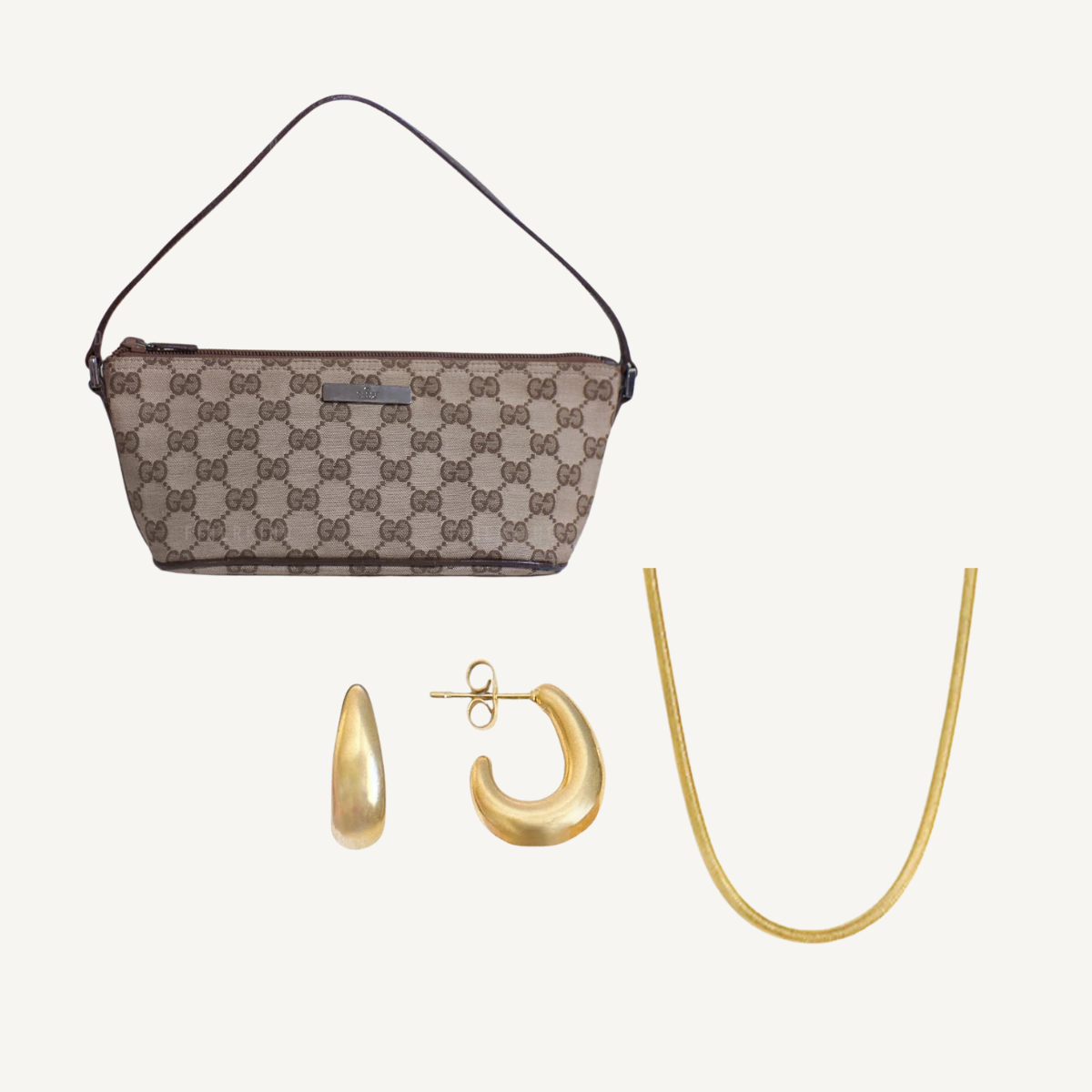 GG Pochette Bag x FWG Jewelry Bundle