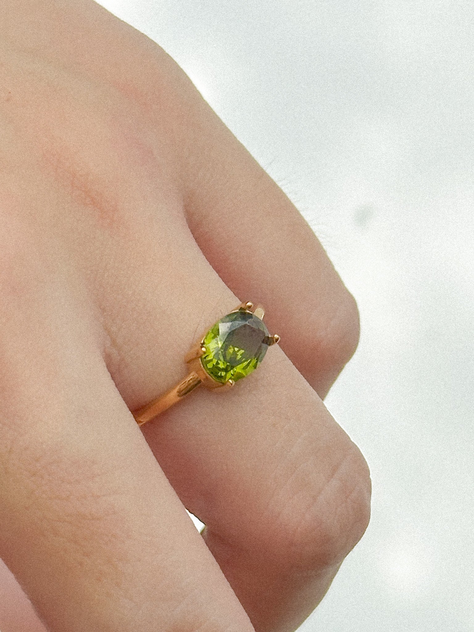 The Classic Oval Birthstone Ring | Holiday Shop