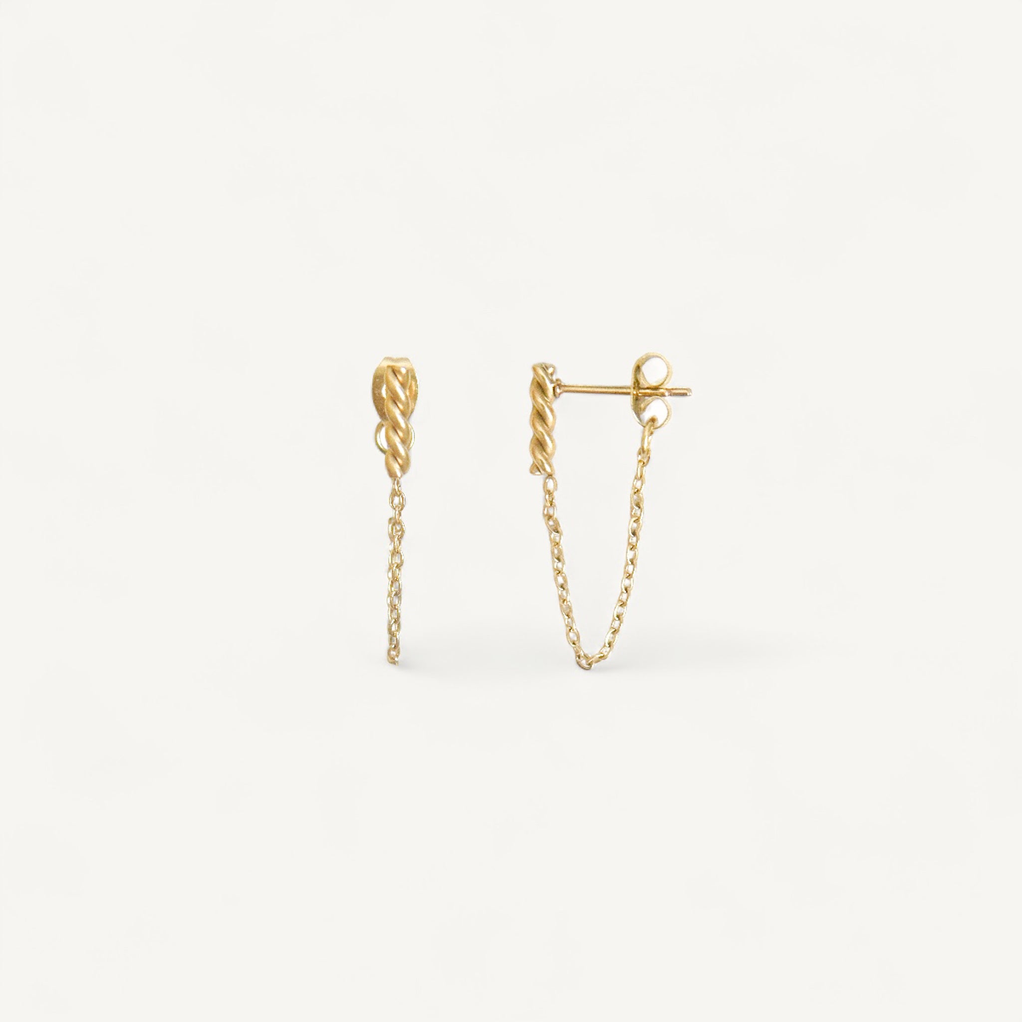 The Brenna Bar Drop Earrings