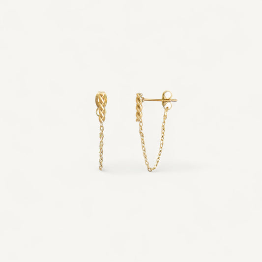 The Brenna Bar Drop Earrings