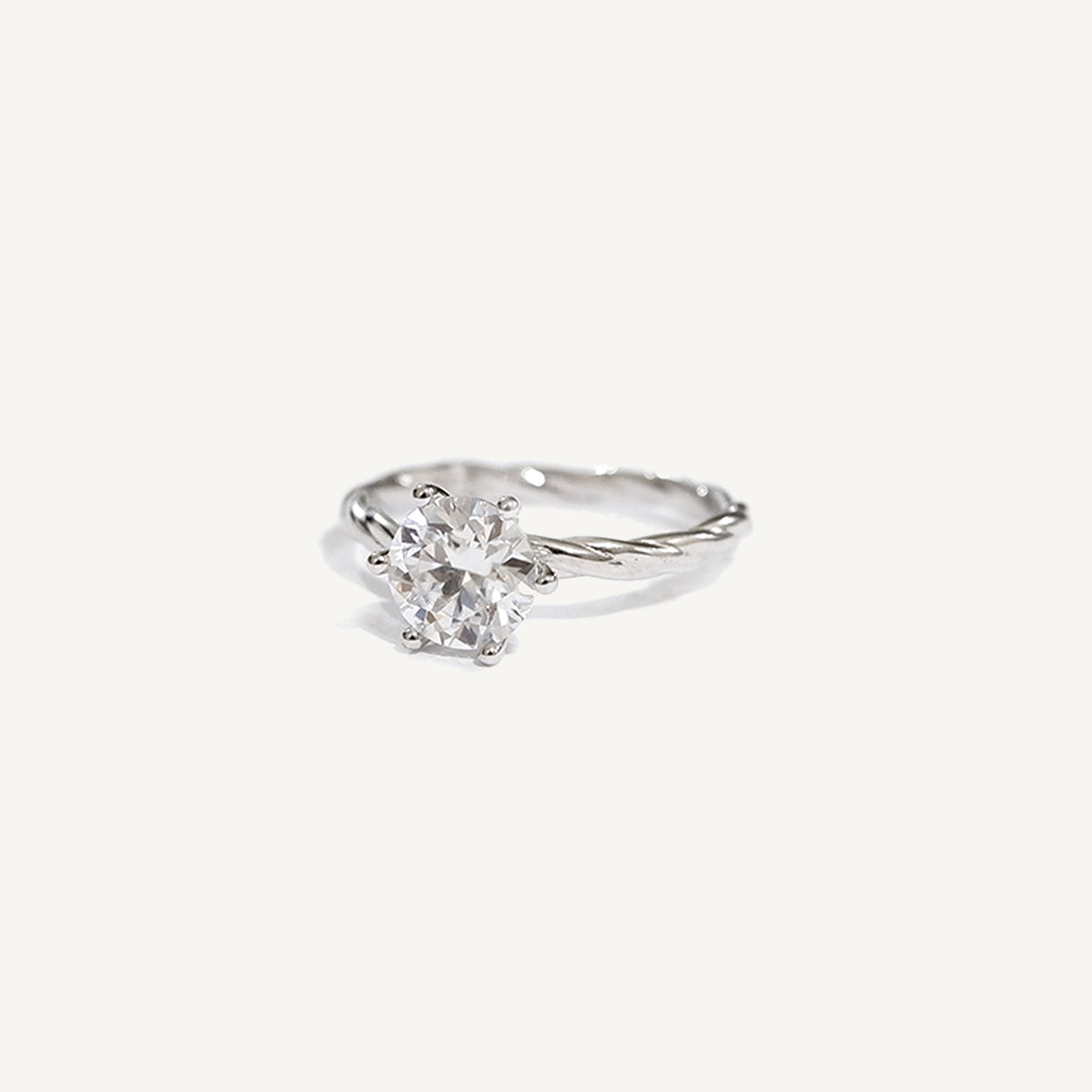 The Amélie Moissanite Ring