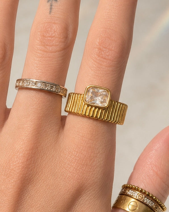 That Girl Chunky Zircon Band