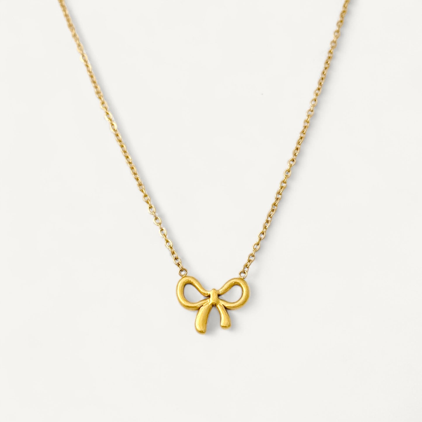 The Mini Ribbon Necklace