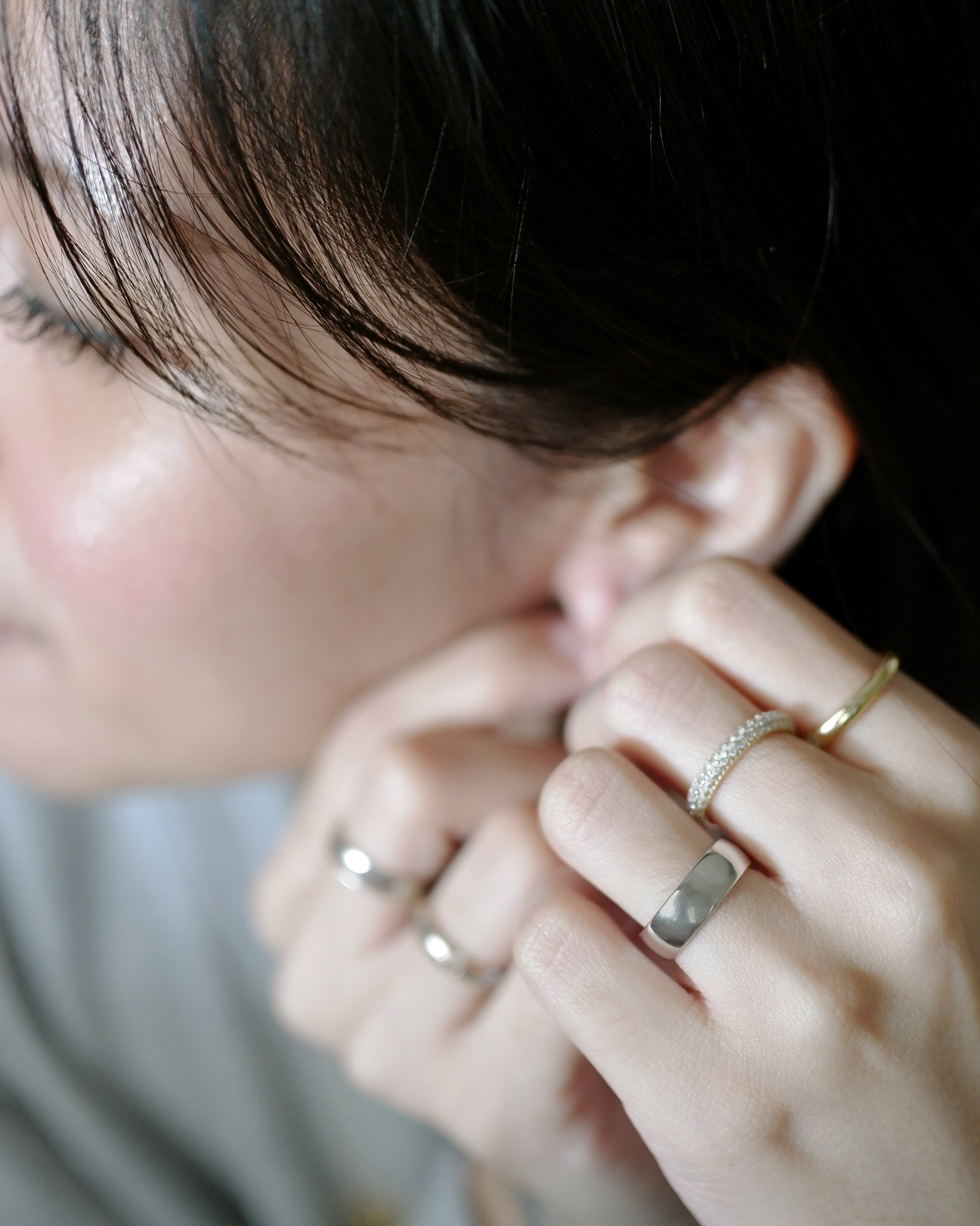 The Classic 6mm Band in Silver