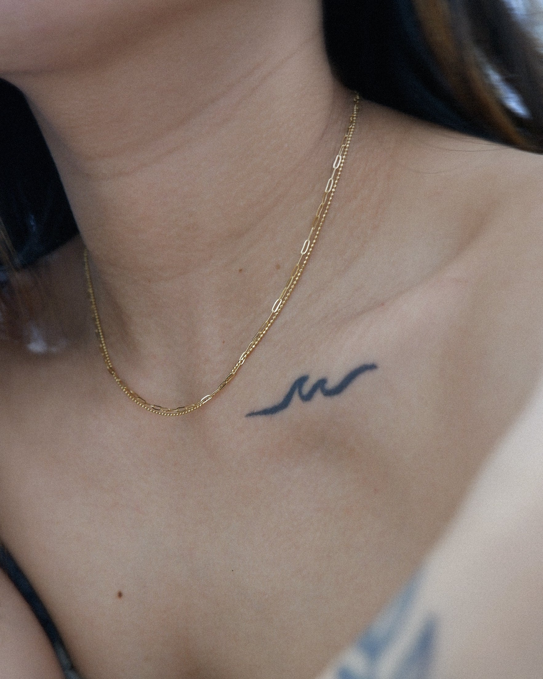 The Quintessential Necklace in Solid Gold