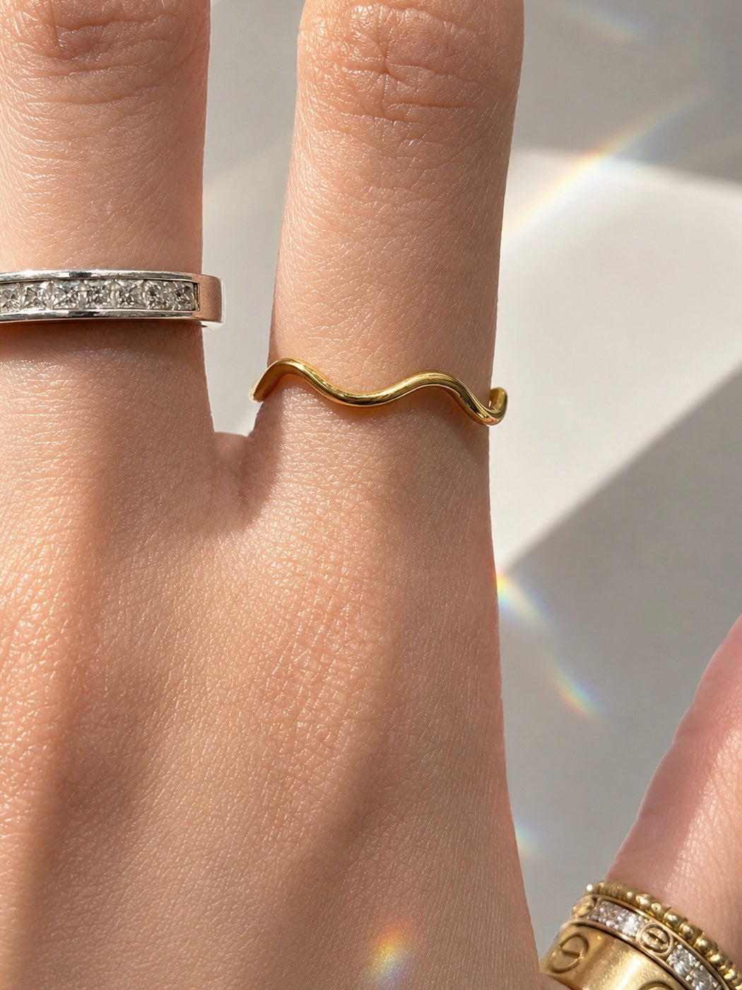 The Boho Flowy Ring