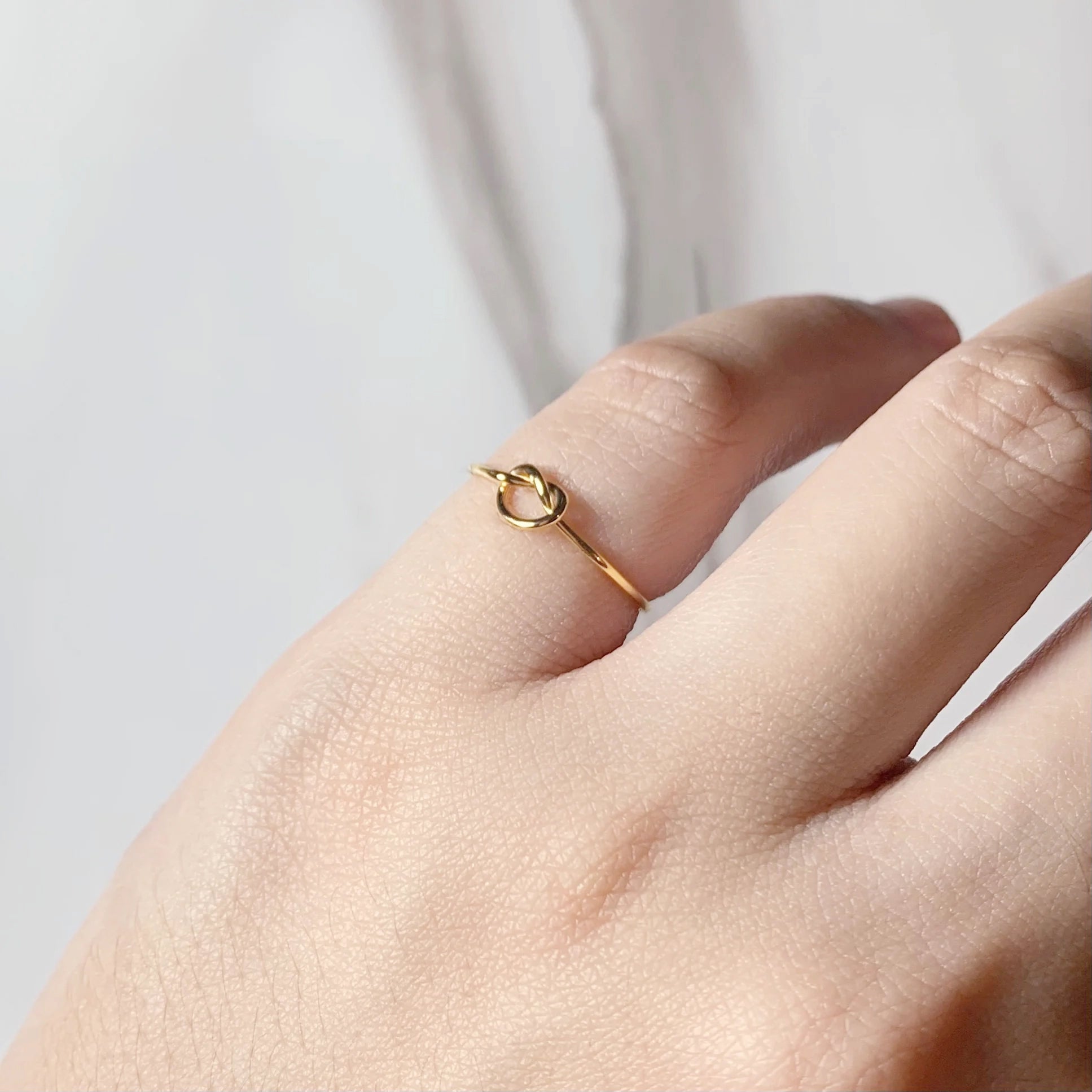 The All New Knot Ring in Silver & Gold Vermeil