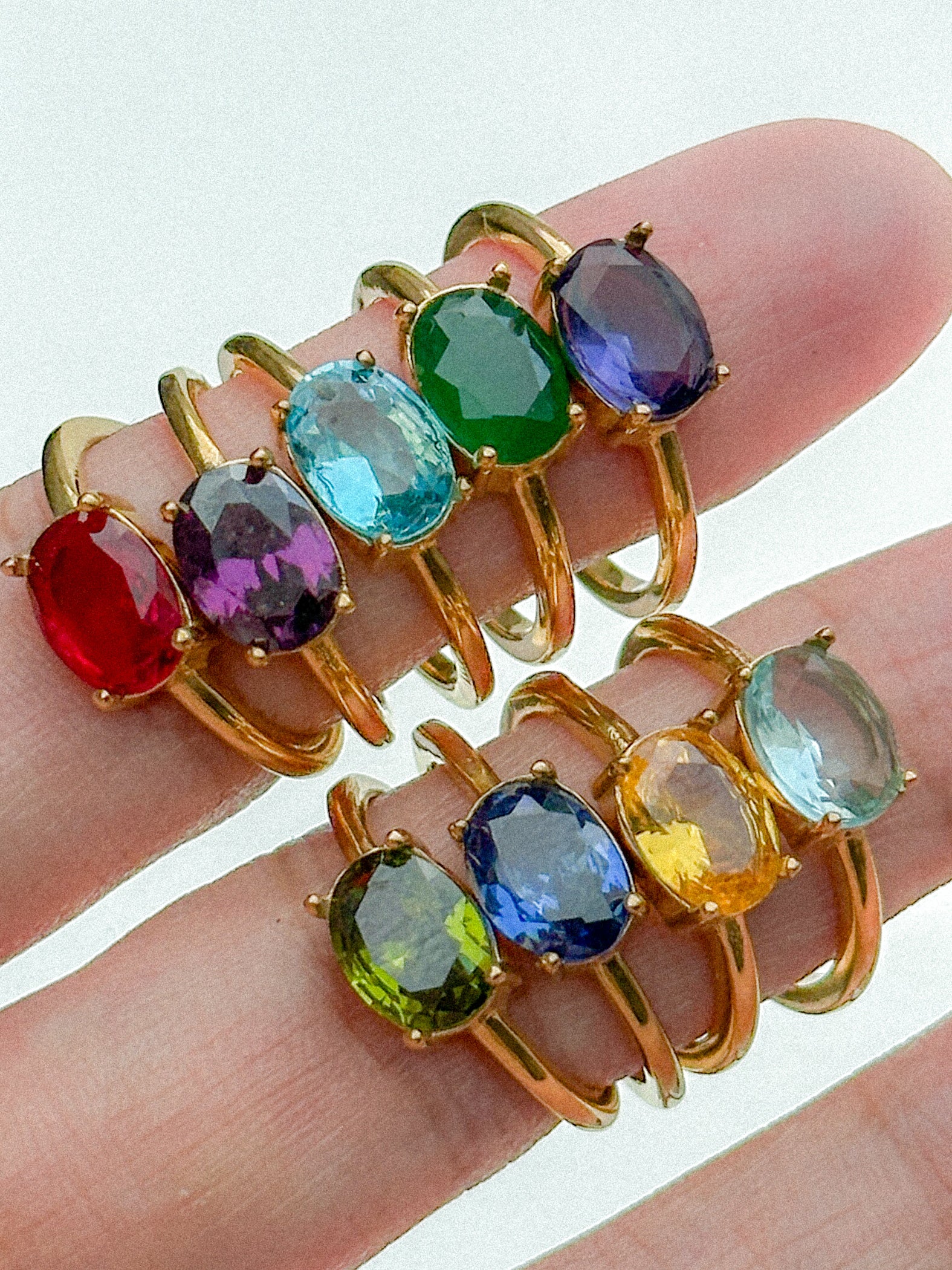 The Classic Oval Birthstone Ring | Holiday Shop