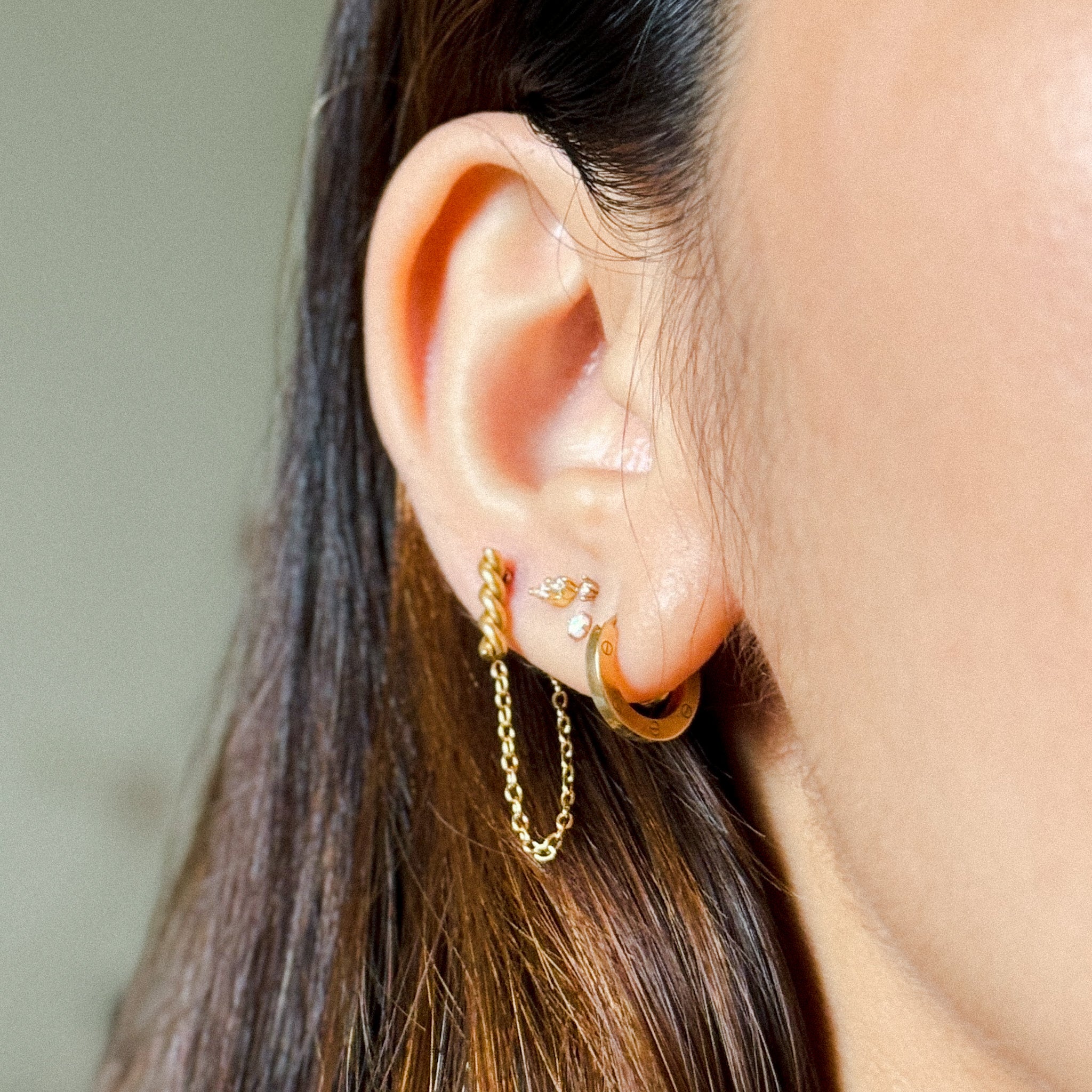 The Brenna Bar Drop Earrings