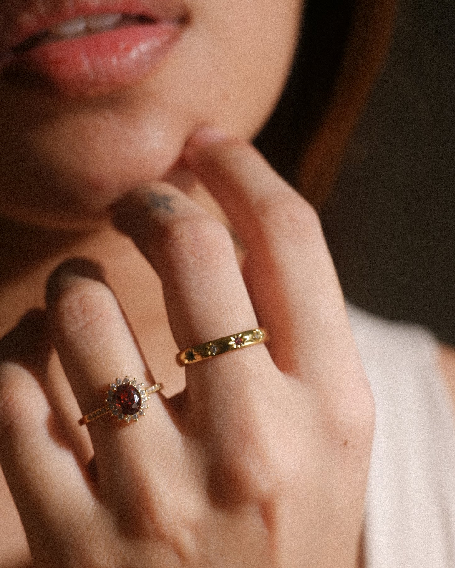 The Ethereal Ruby Ring