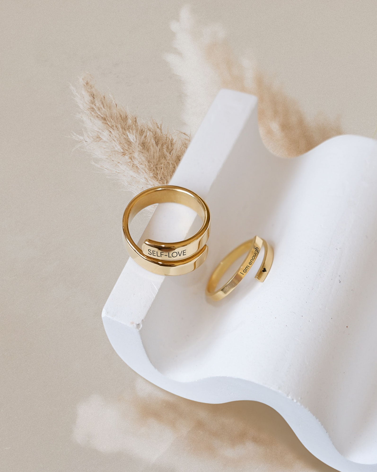 The Statement Wrap Ring, Engraved