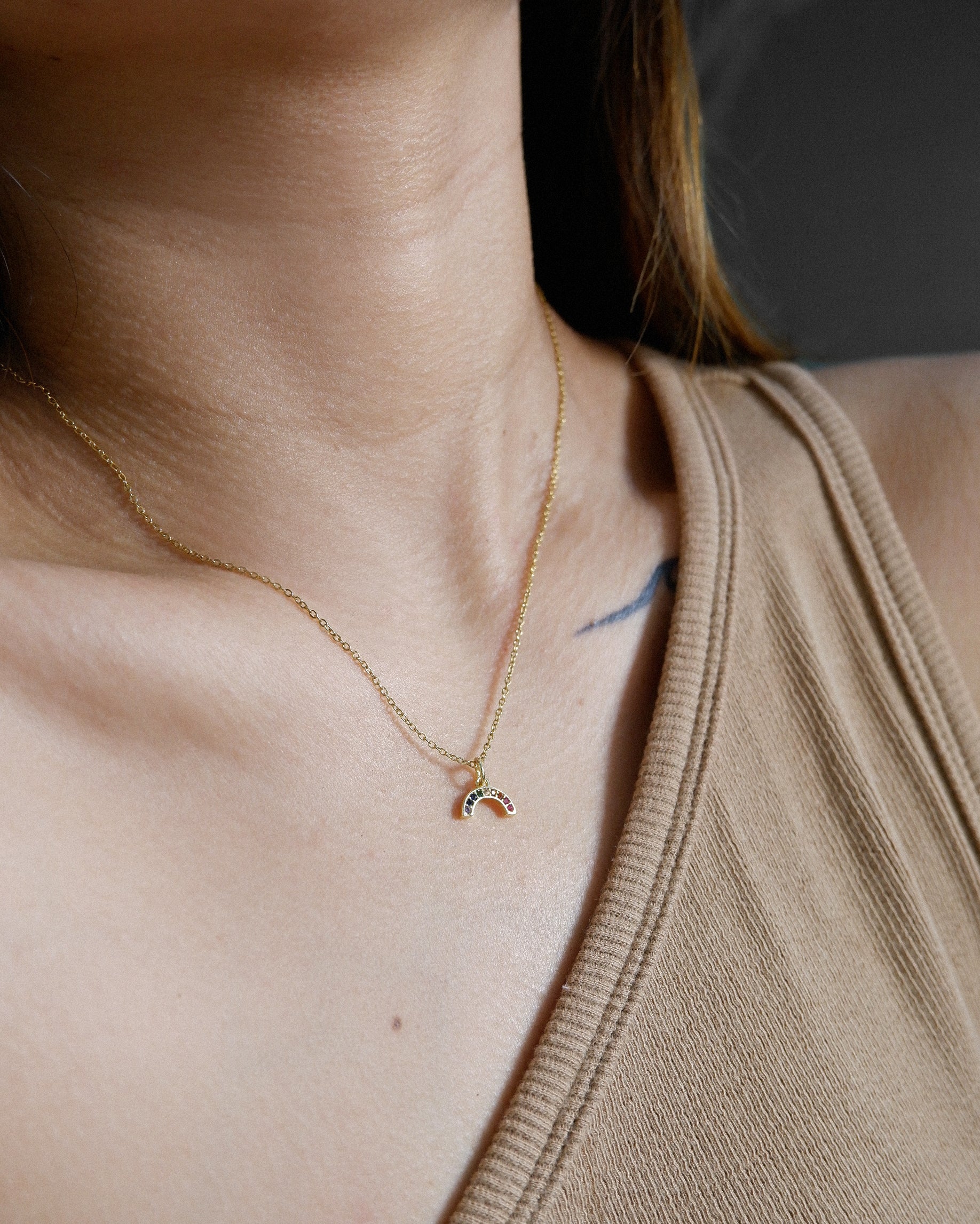 The Color Play Rainbow Necklace