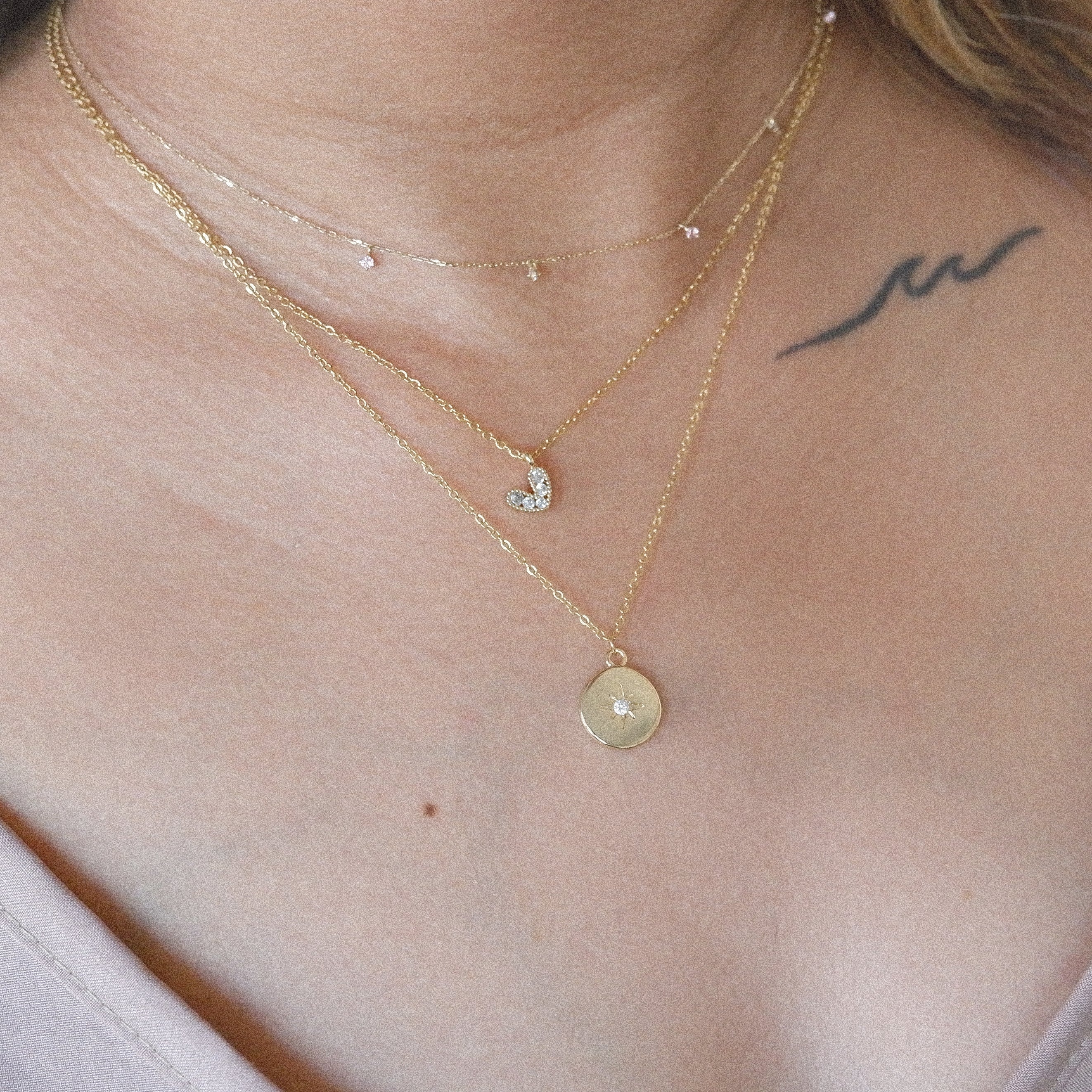 The Sweet Heart Necklace and Bracelet Bundle