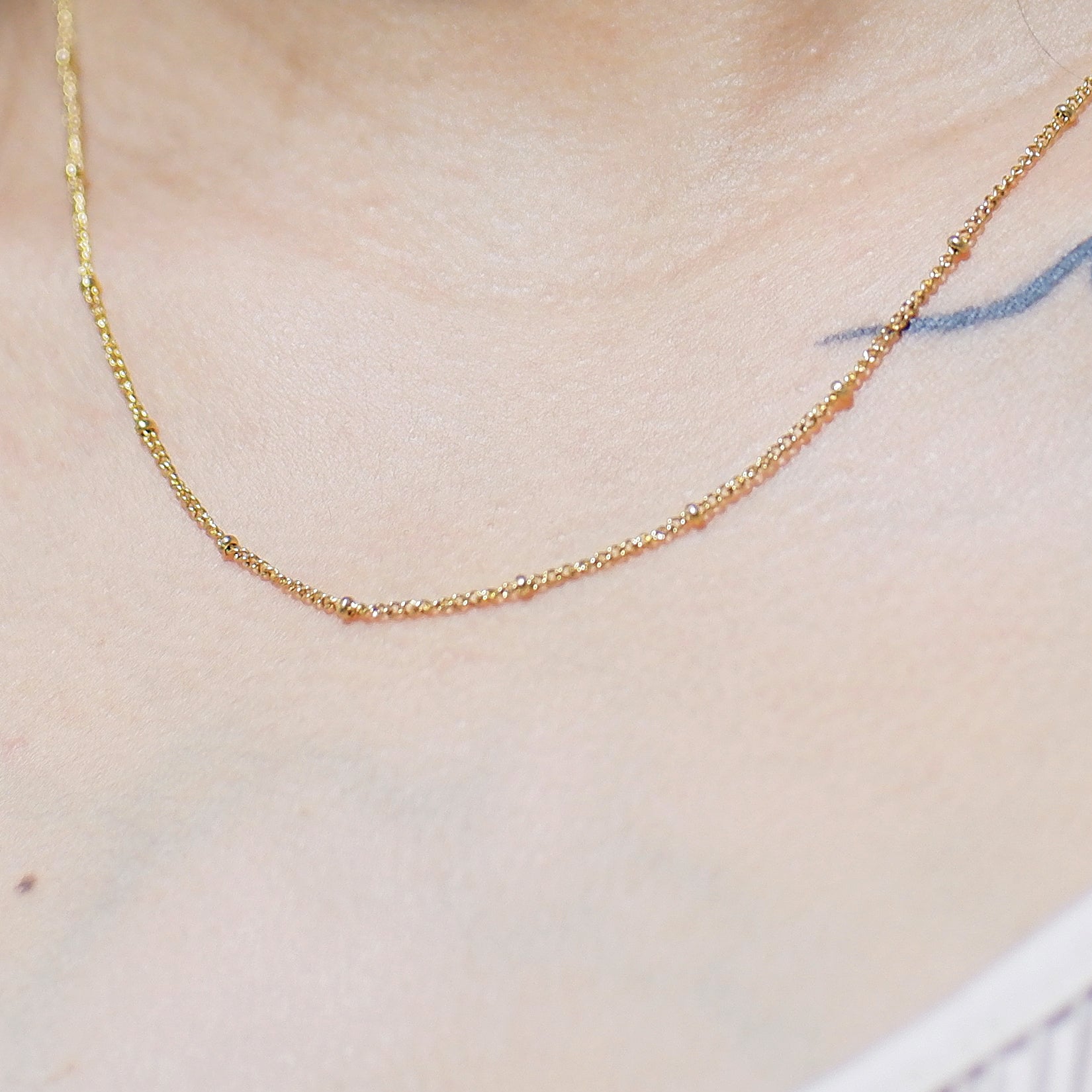 The Subtle Ball Necklace and Bracelet Bundle