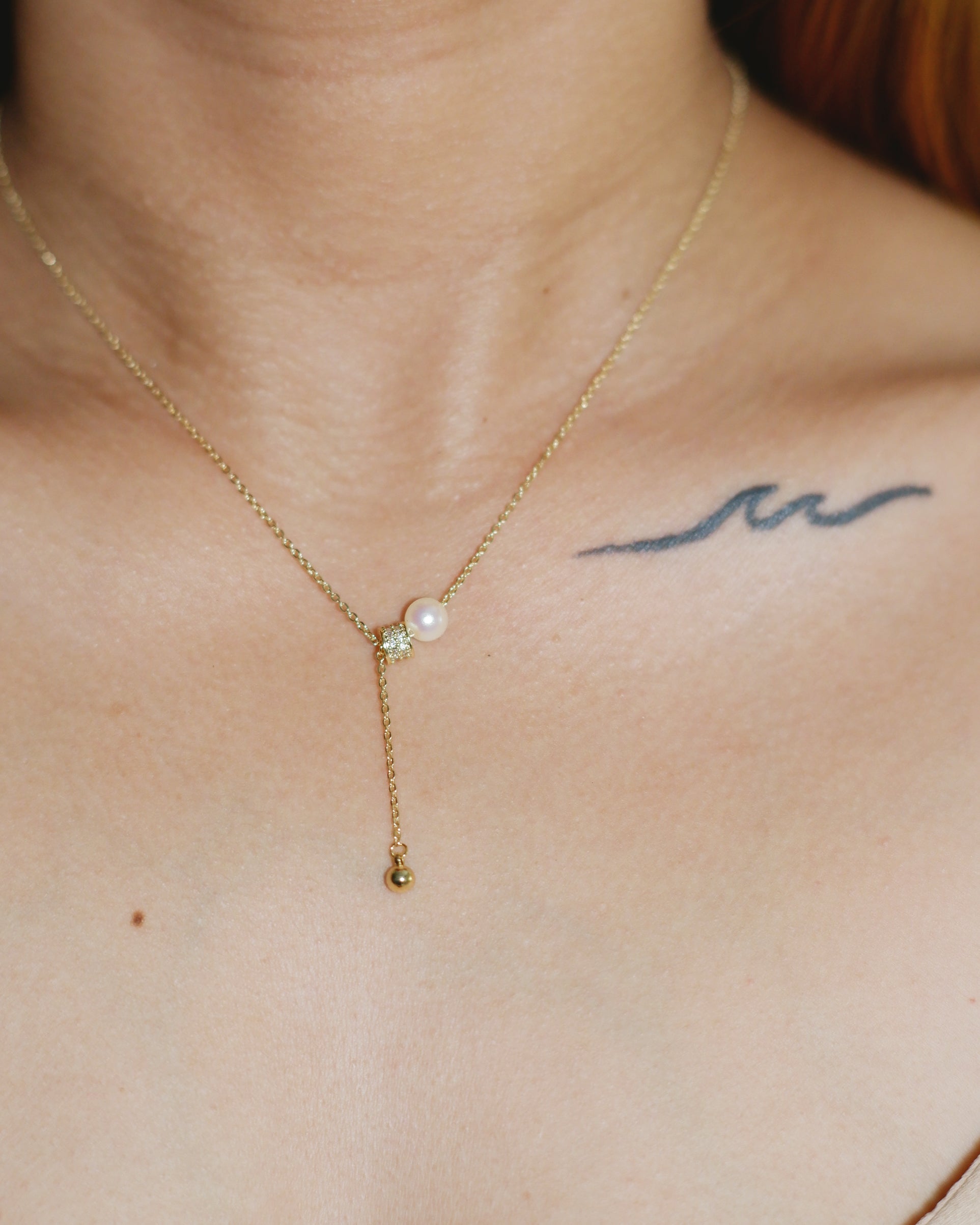 The Pearl Drop Necklace