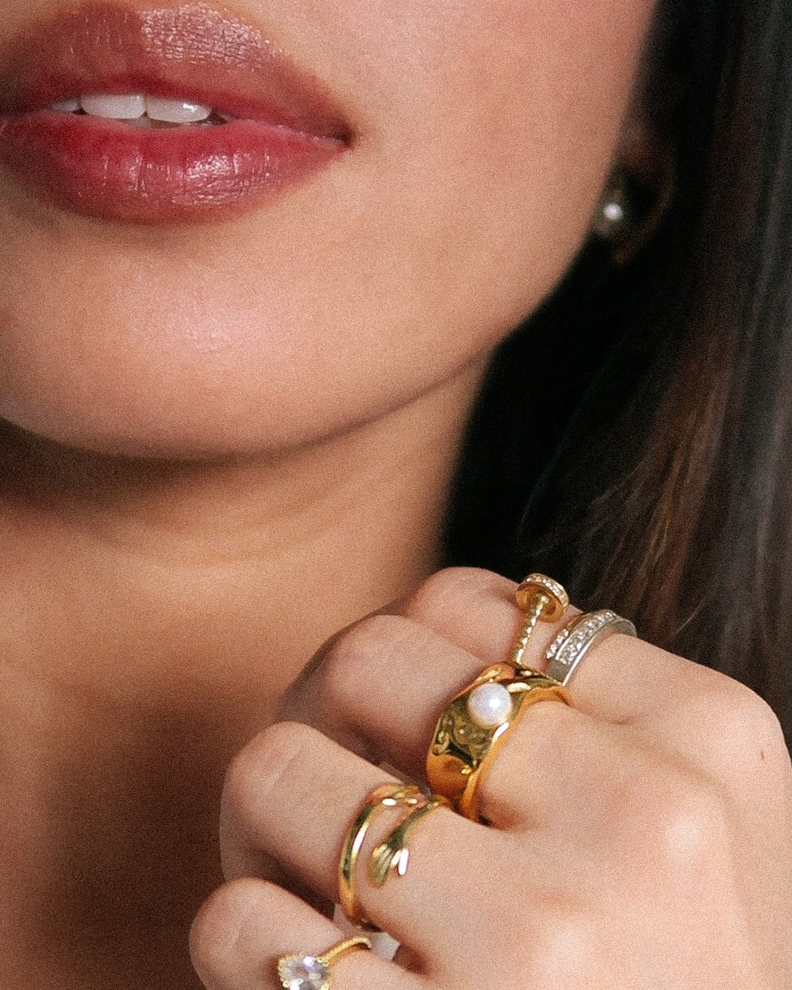 The Aurelie Pearl Ring