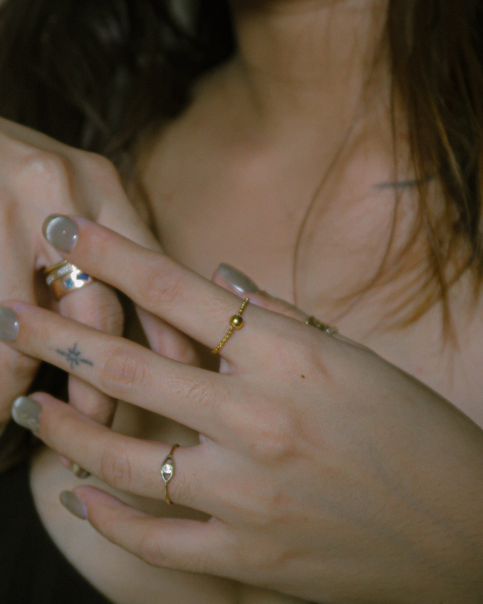 The Golden Ball Soft Chain Ring