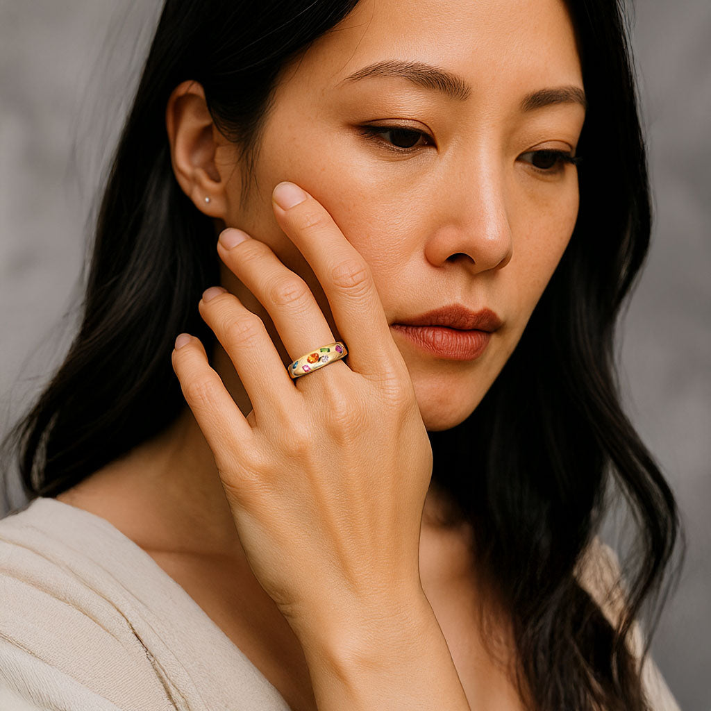 The Color Play Chunky Dome Ring