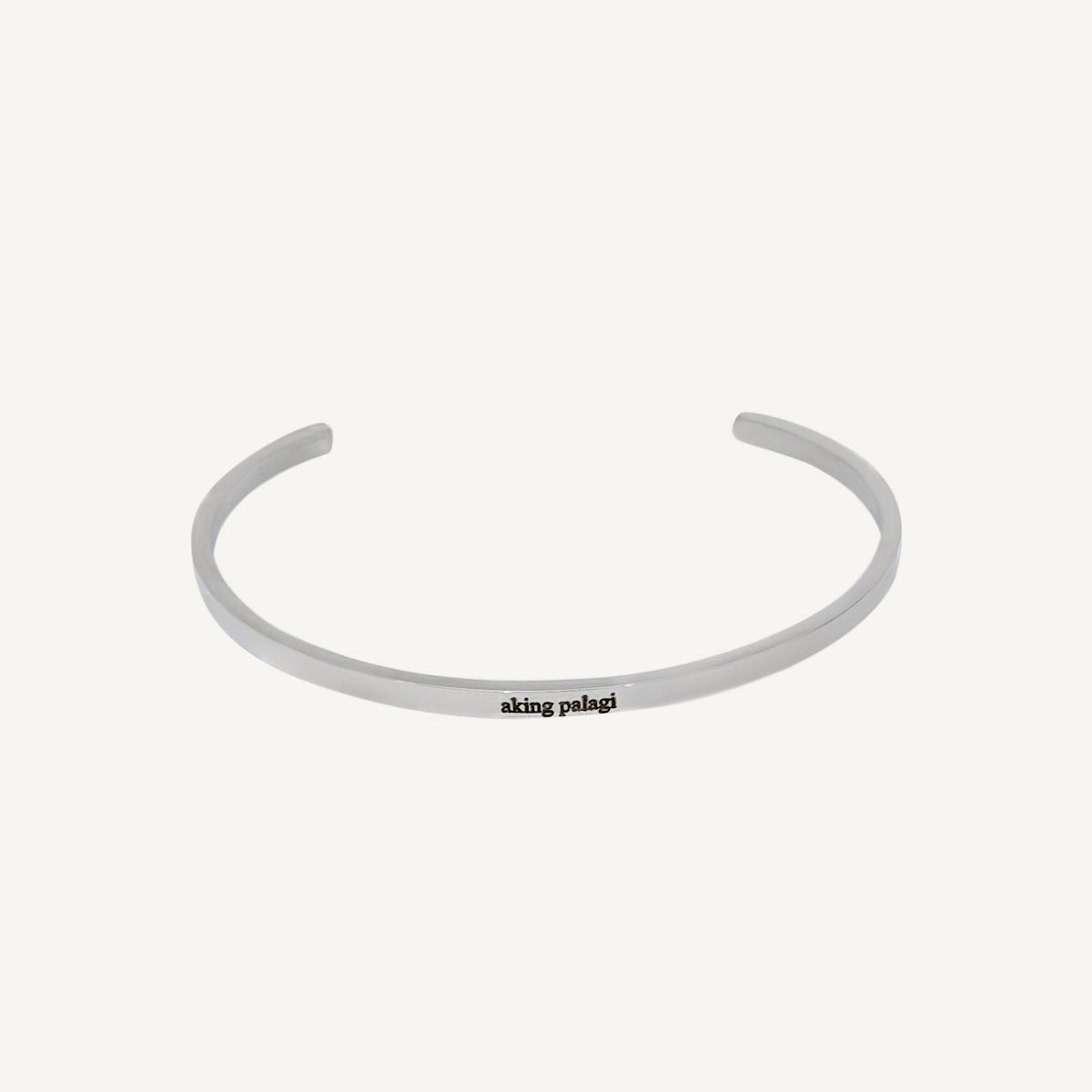 The Bare Bangle, Engraved "aking palagi" | Holiday Shop