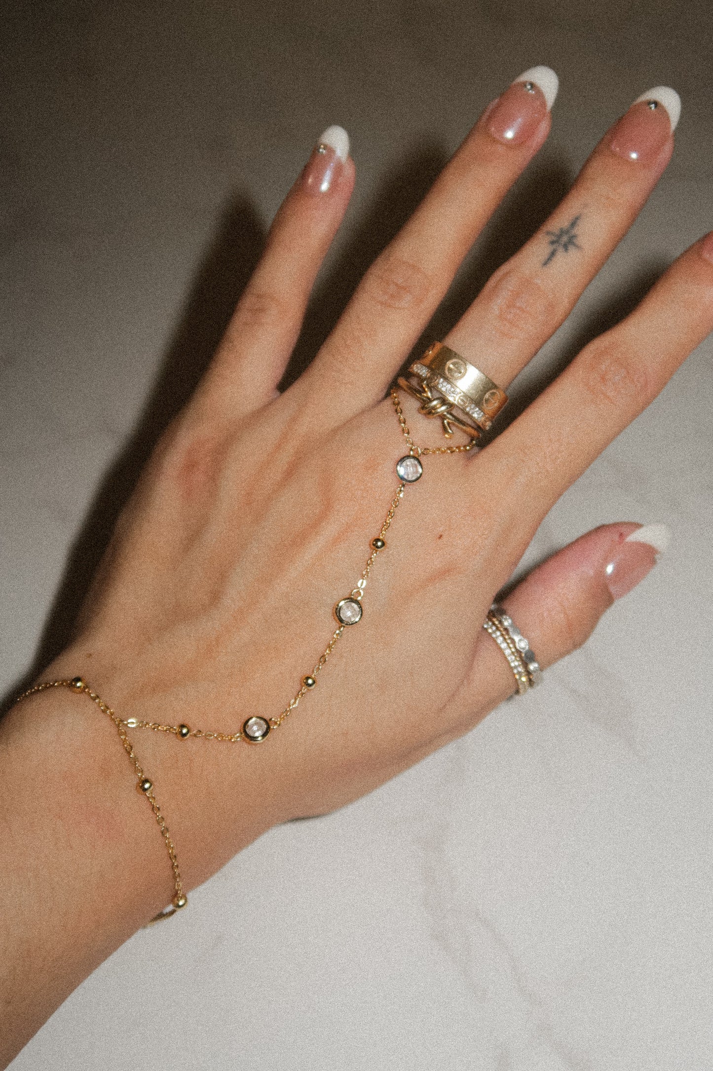 The Solitaire Ring and Bracelet Chain