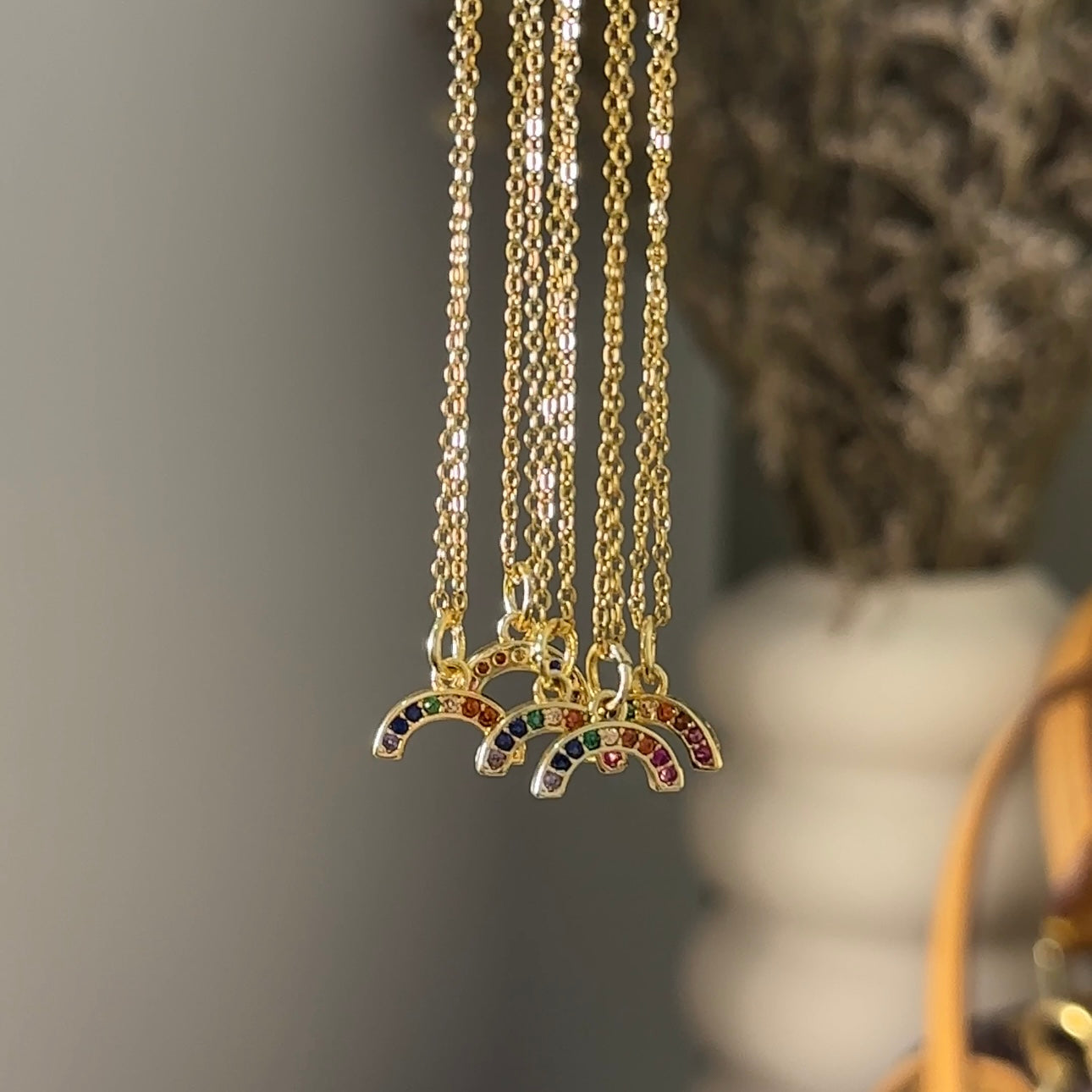 The Color Play Rainbow Necklace