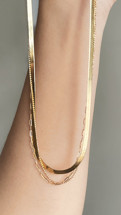 The Quintessential Necklace in Solid Gold