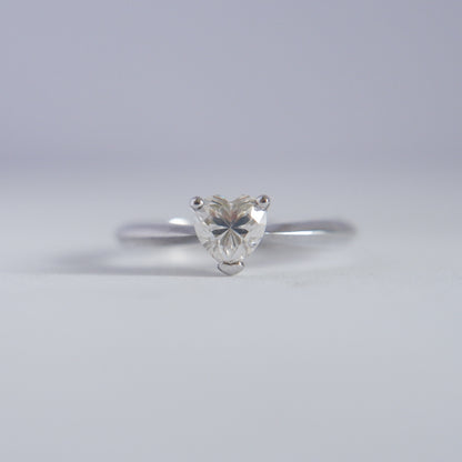 The Classic Shaped Moissanite Ring