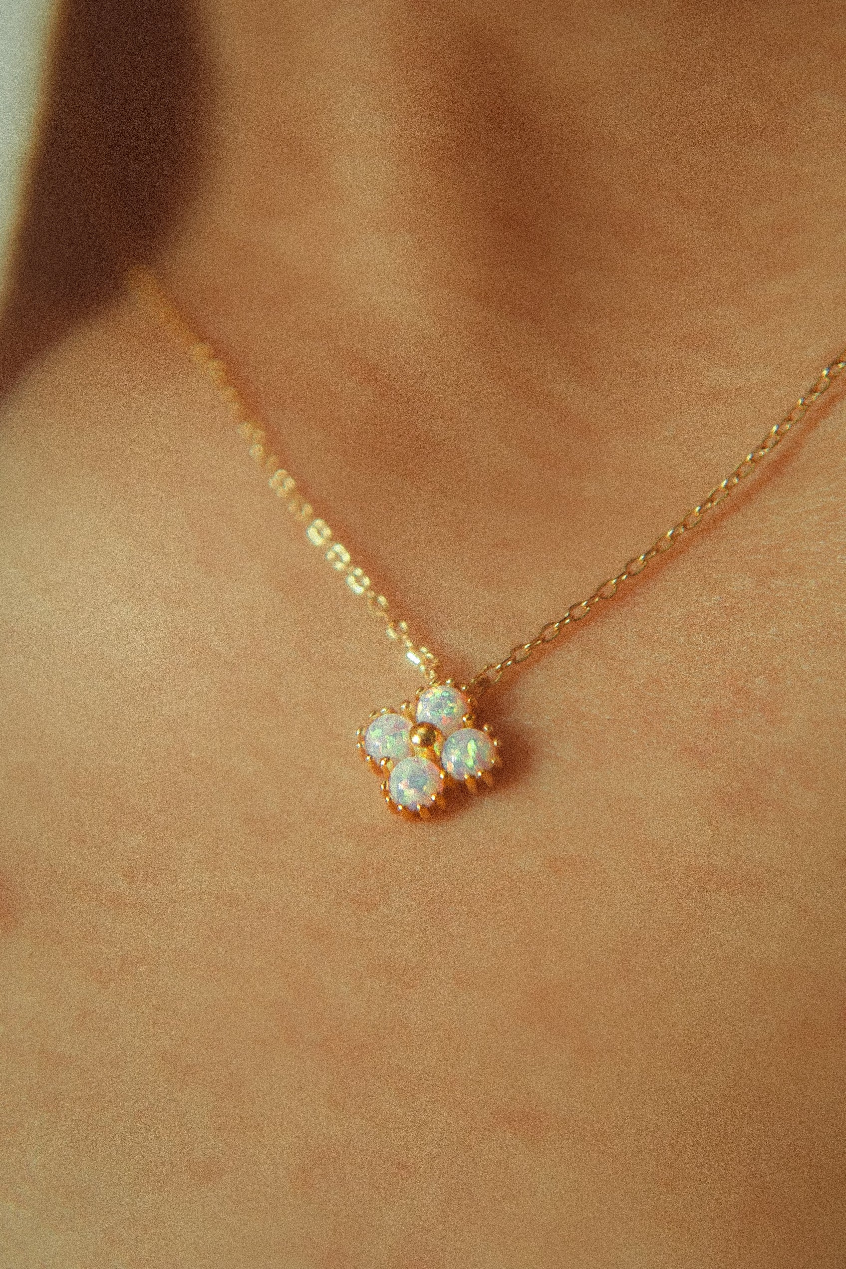 The Lucky Clover Opal Necklace
