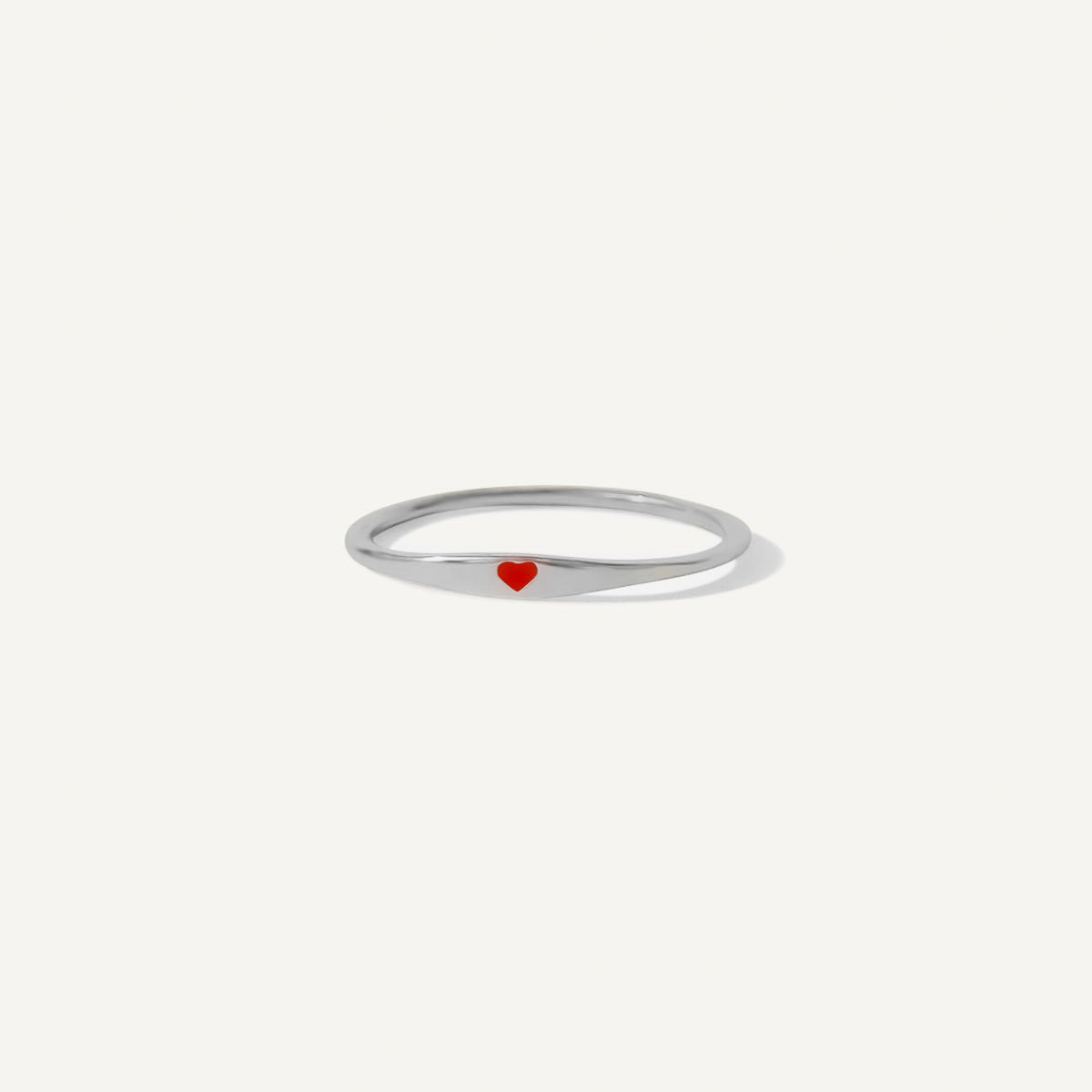 The Heart Baby Signet Ring