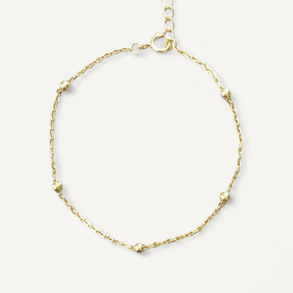 The Tiny Spaced Ball Bracelet