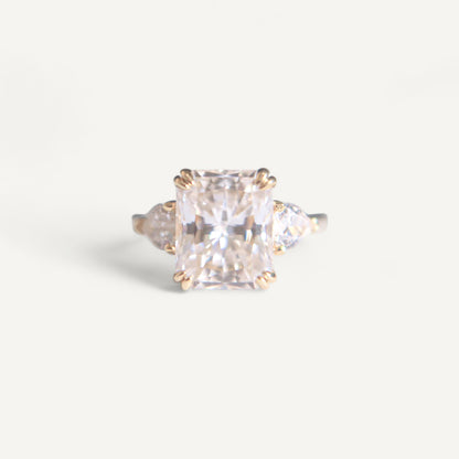 The Willow Radiant Moissanite Ring