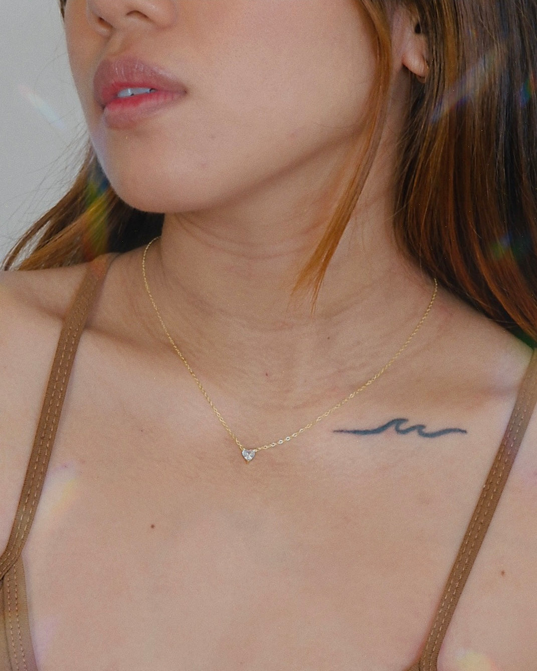 The Second Skin Full Heart Promise Necklace