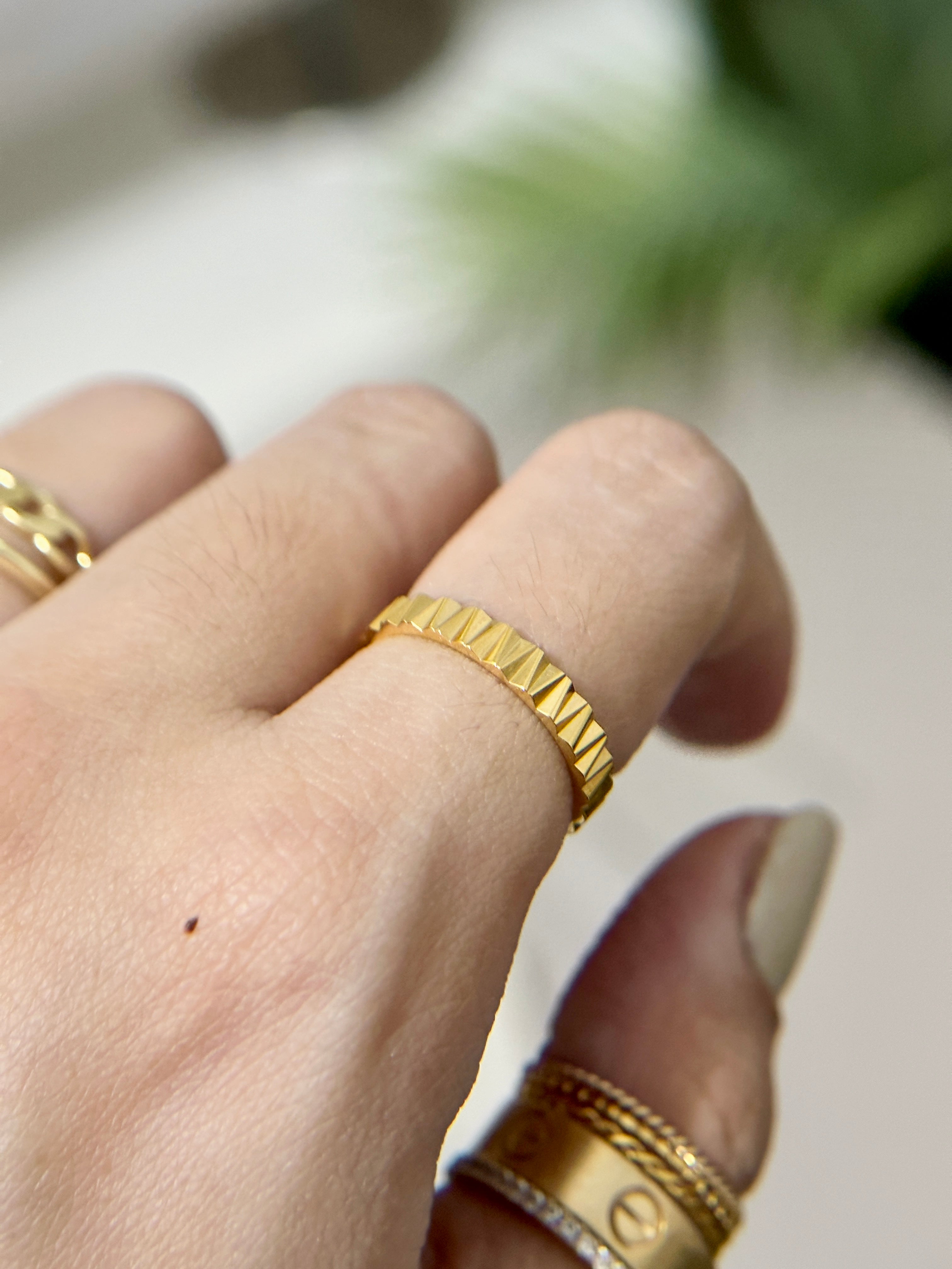 The Folded Plane Stacker Band