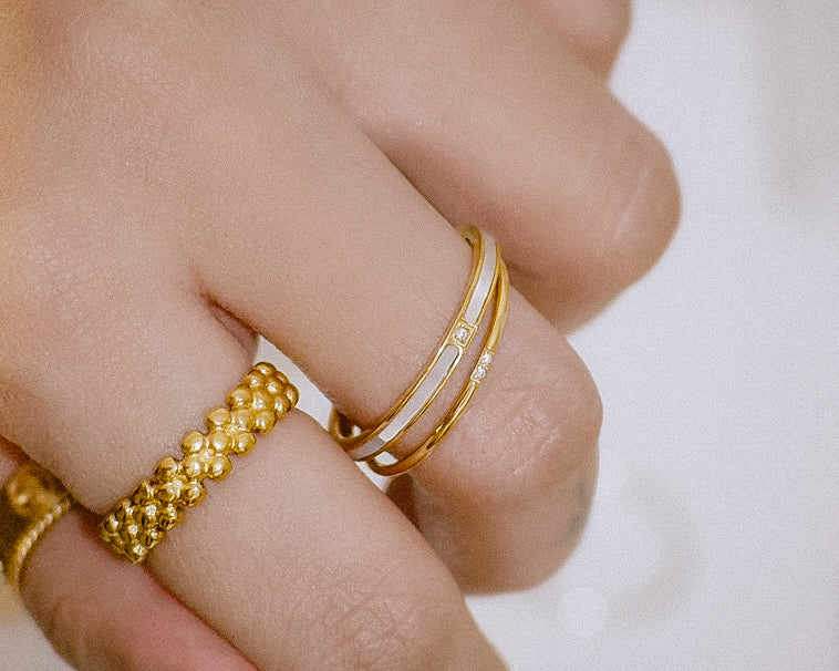 Final Sale - The Skinny Pearl Ring