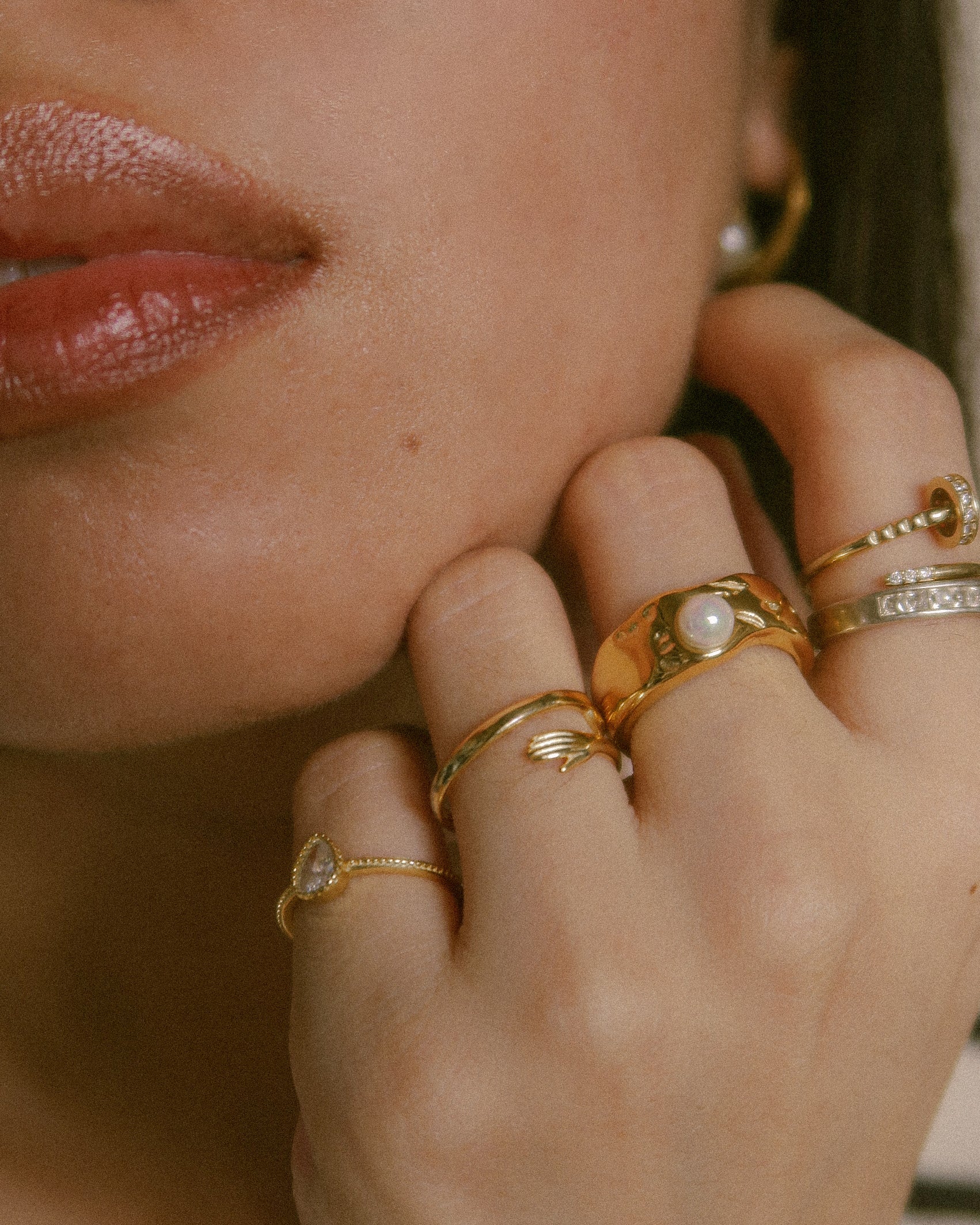 The Aurelie Pearl Ring