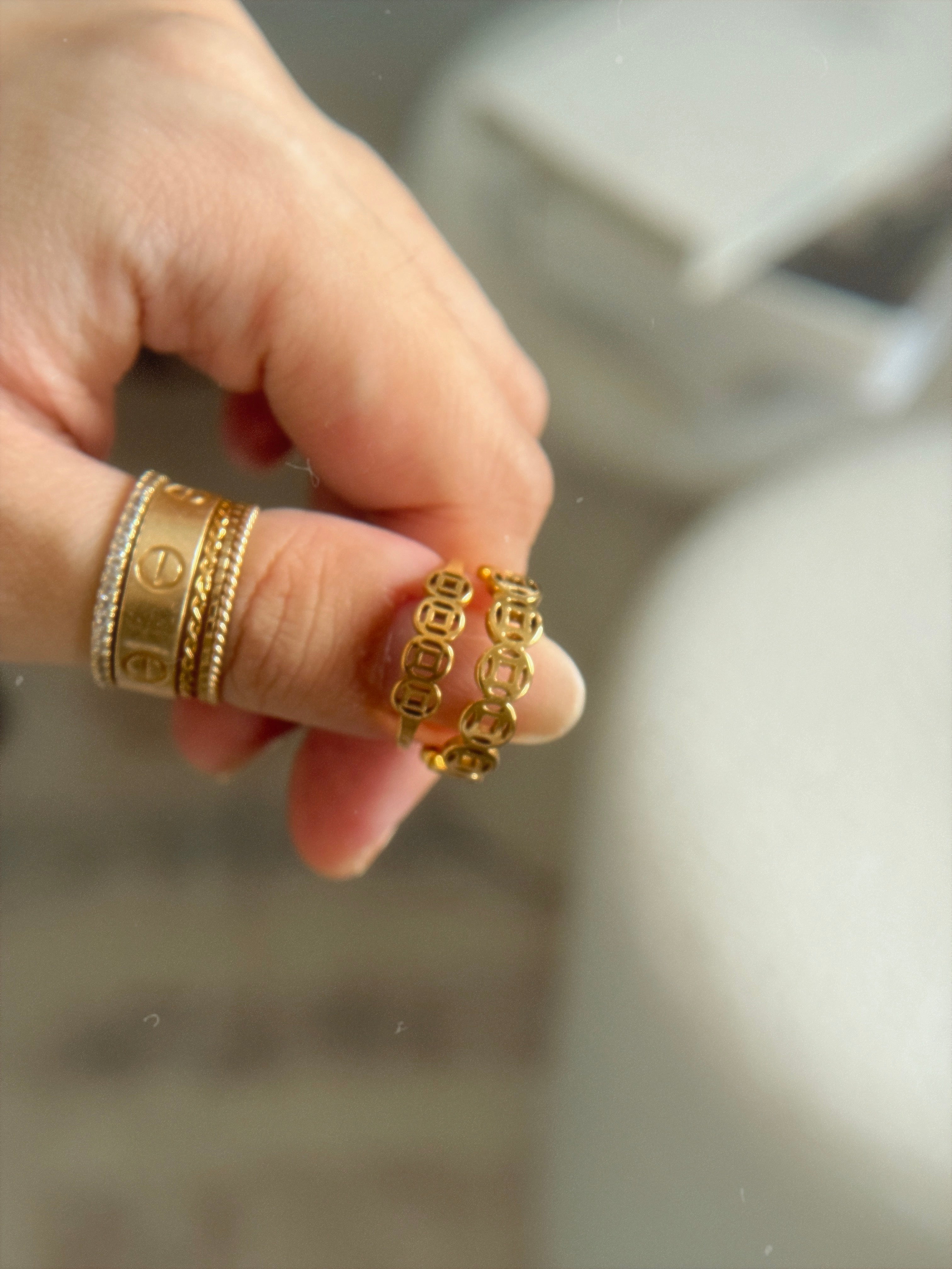 The Money Magnet Dainty Ring