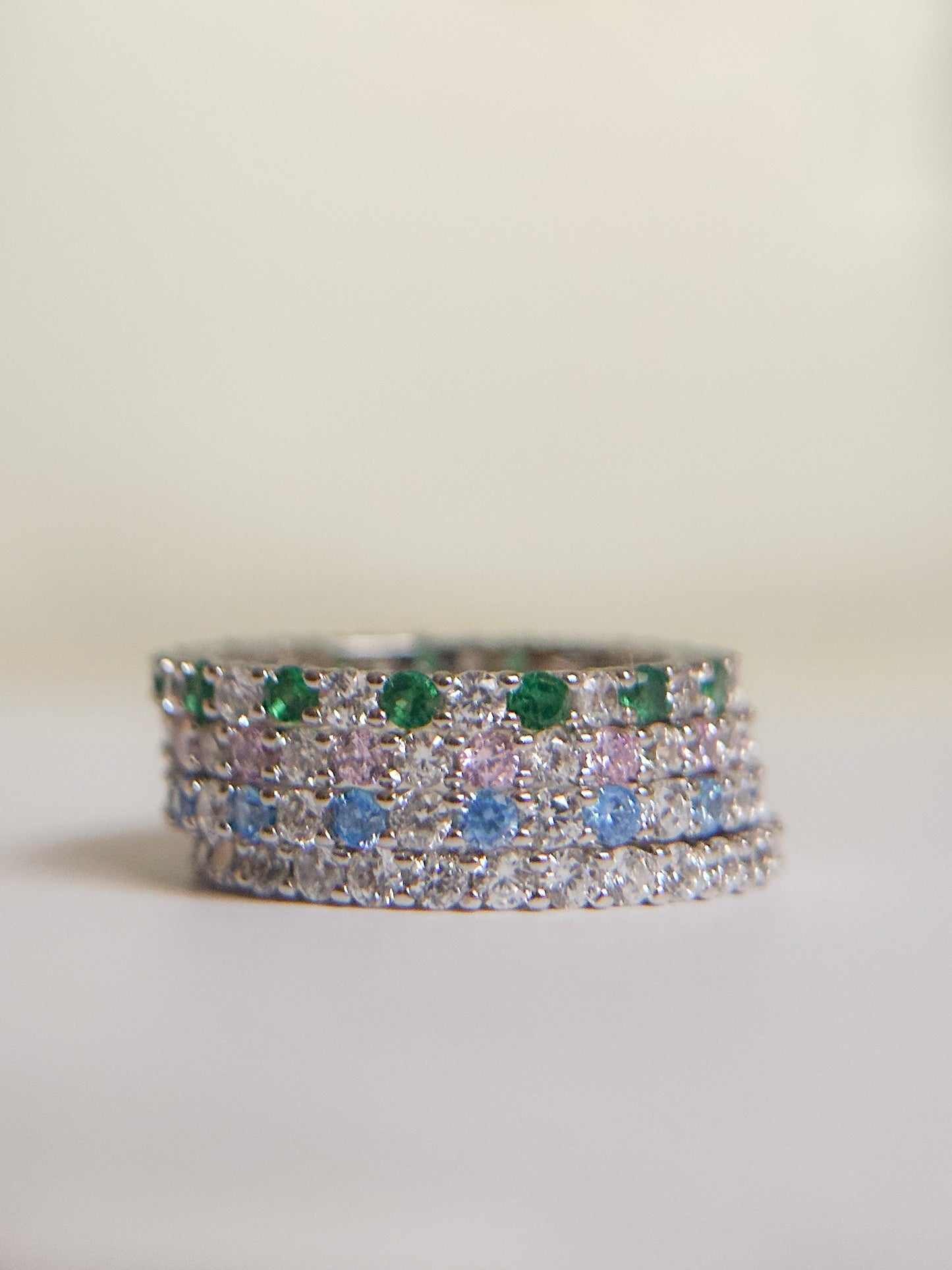 The Estelle Birthstone Full Eternity Ring