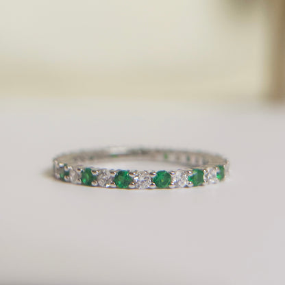 The Estelle Birthstone Full Eternity Ring