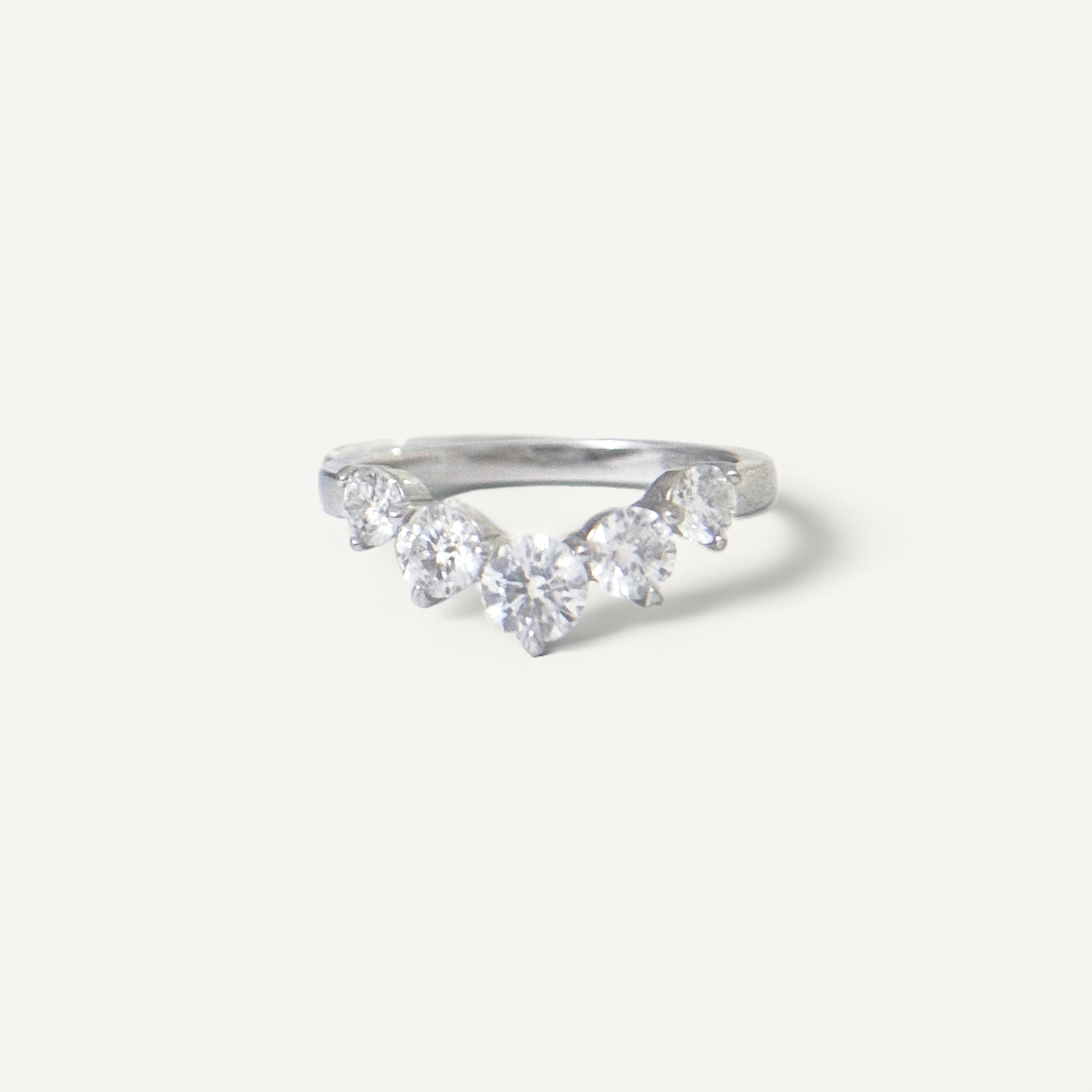 The Everlast Chunky Moissanite Ring