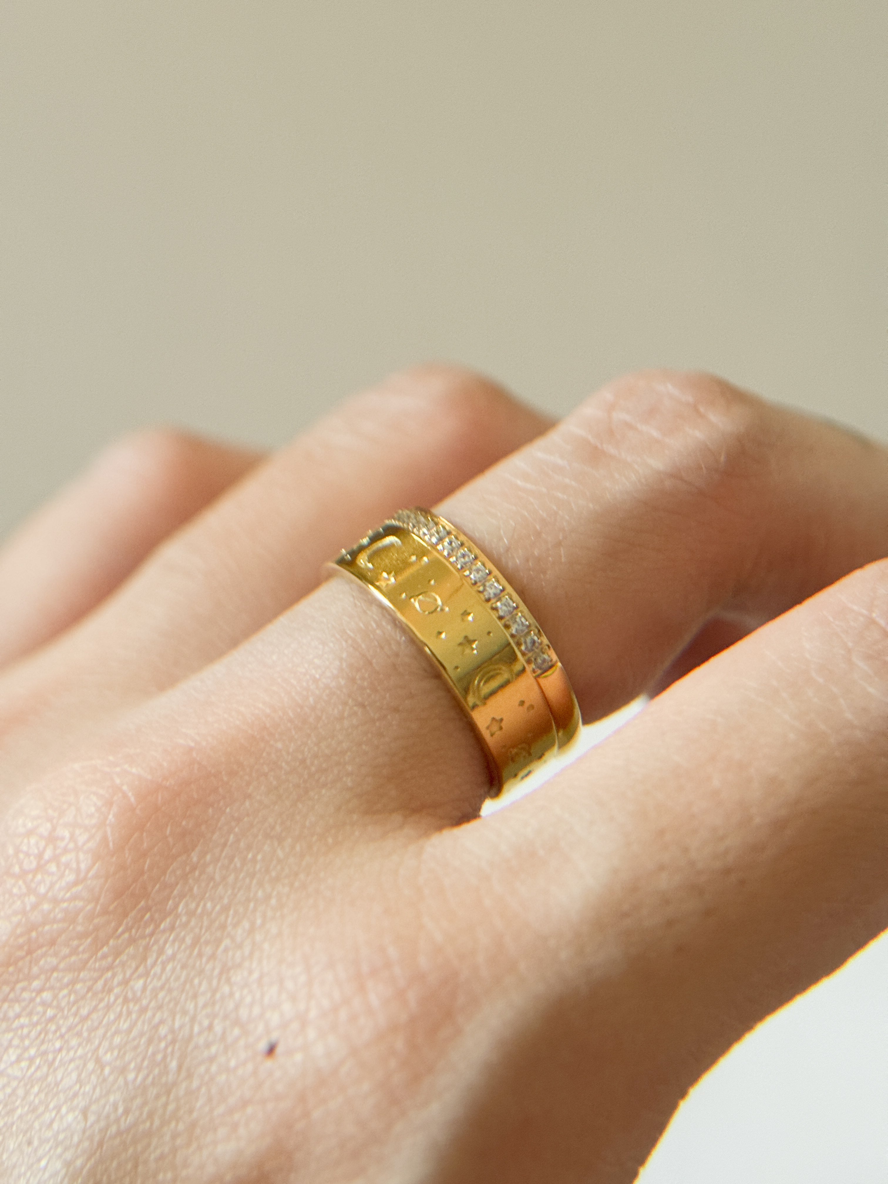 The U & I Universe Ring