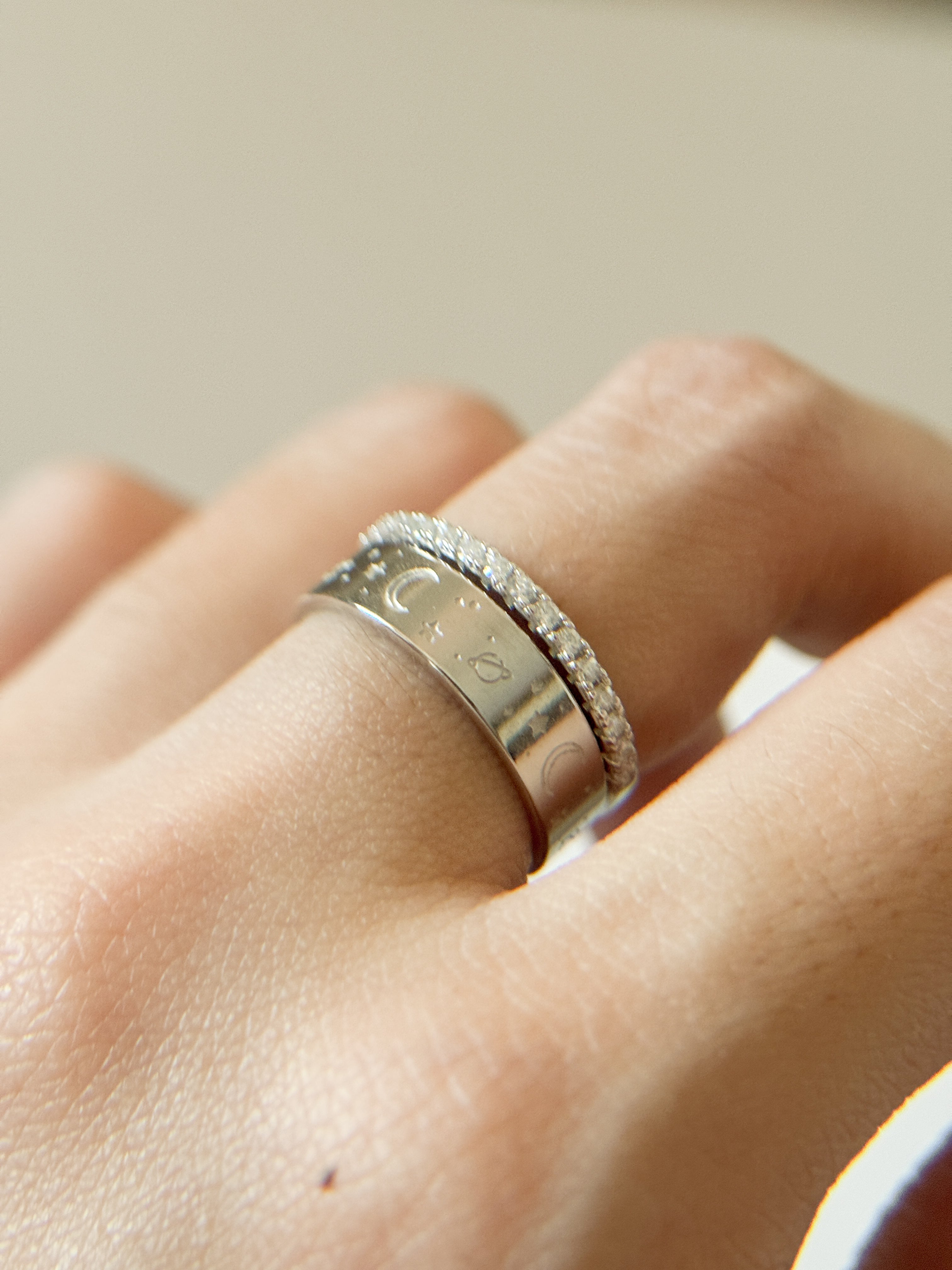 The U & I Universe Ring