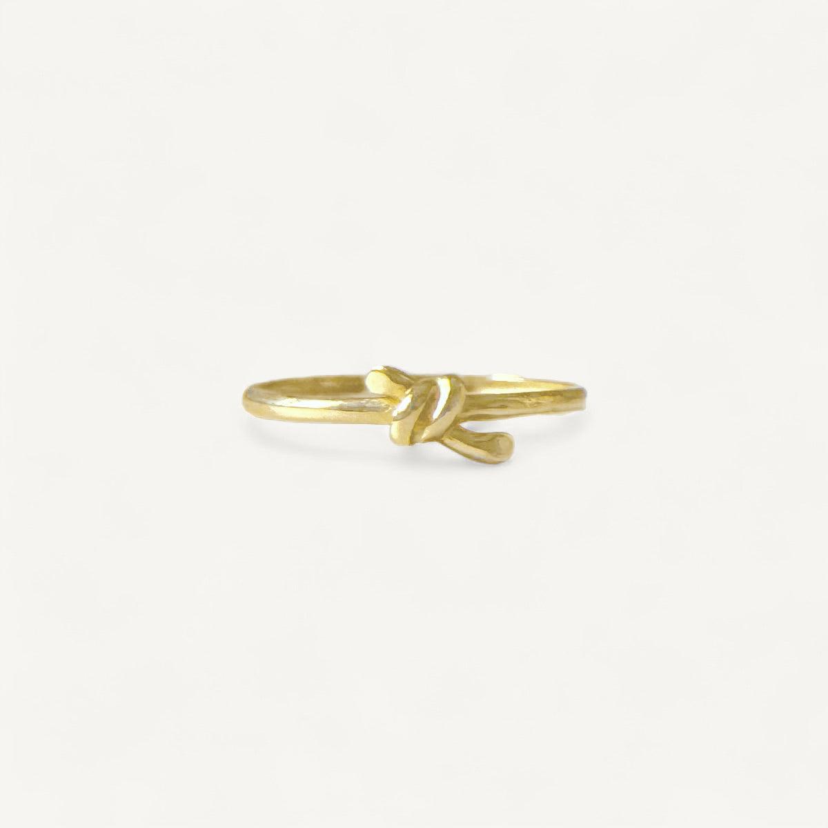 The Mini Tiffany Knot Ring in Solid Gold (Limited)